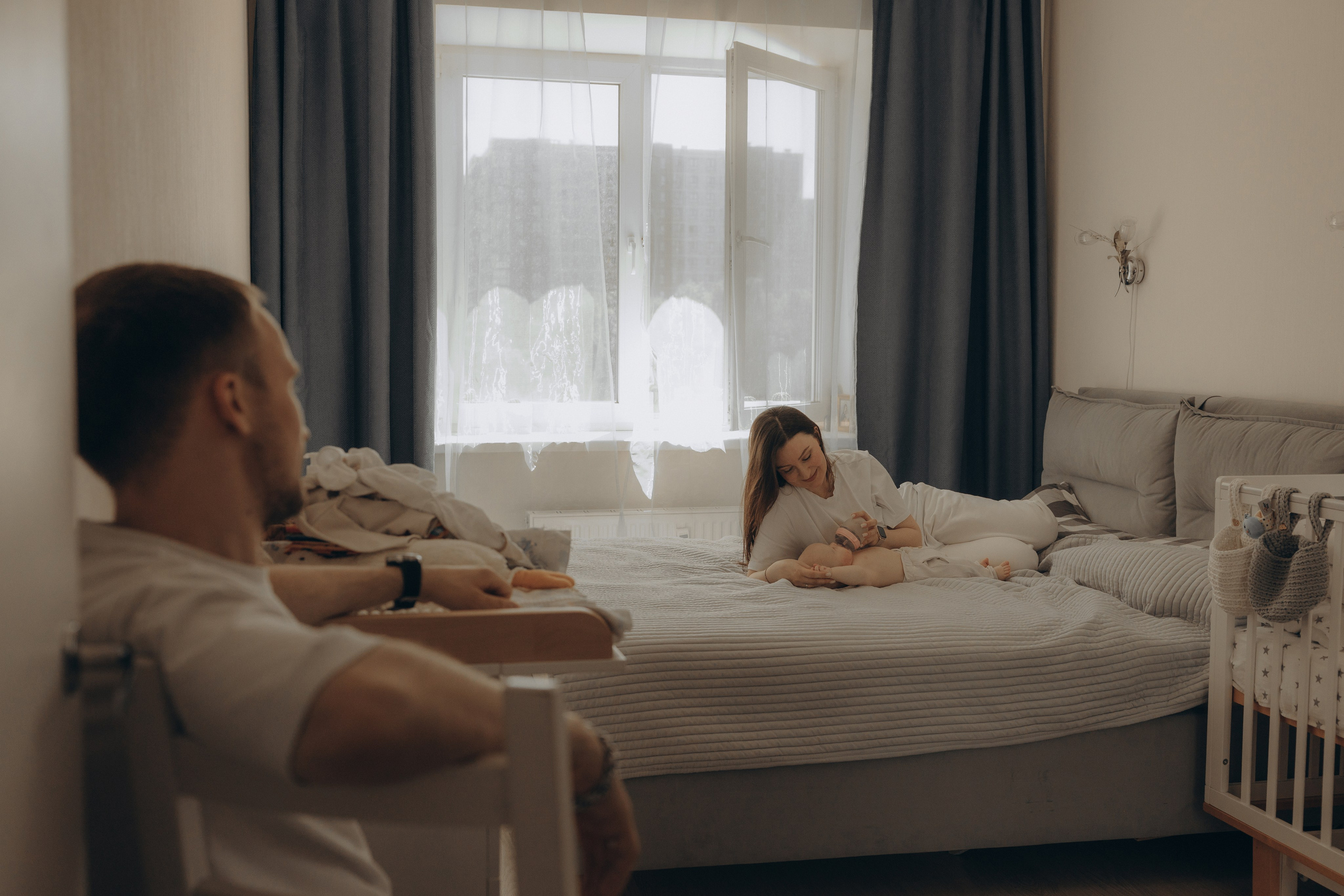 Семейная фотоистория и история мамы и малыша. Семейный фотограф в Санкт-Петербурге Мария Соколова