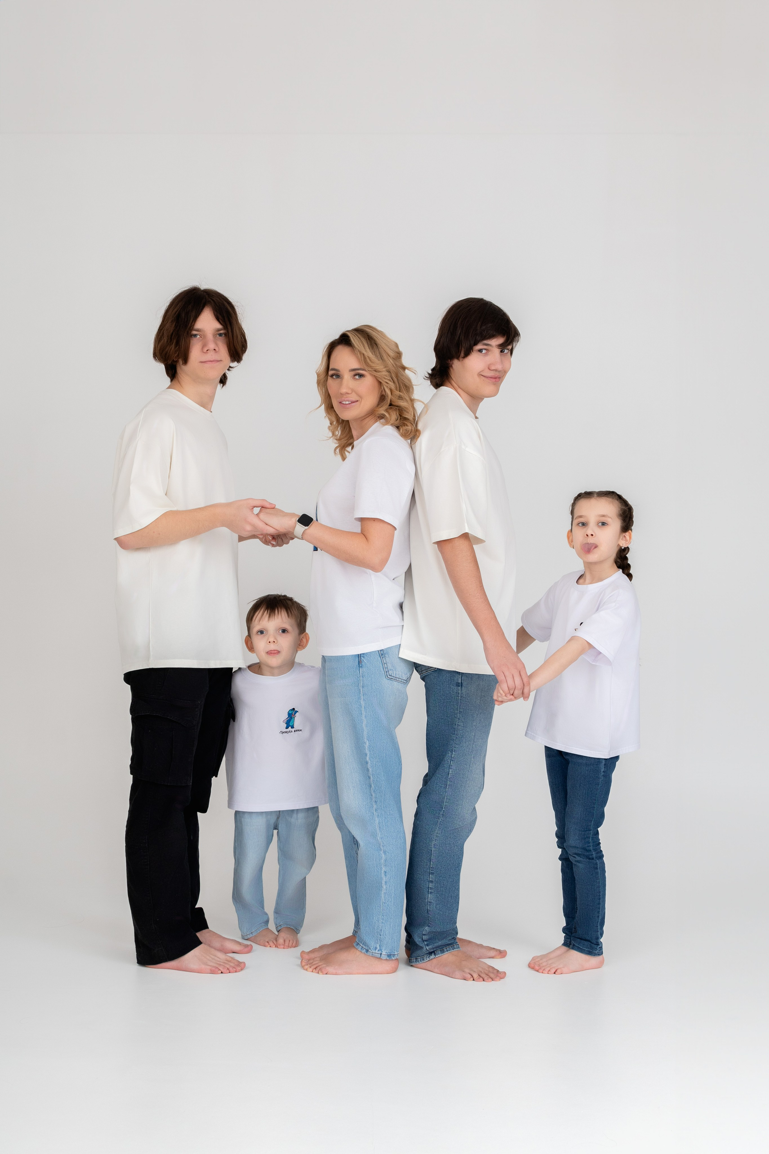 Анна с детьми. Фотограф