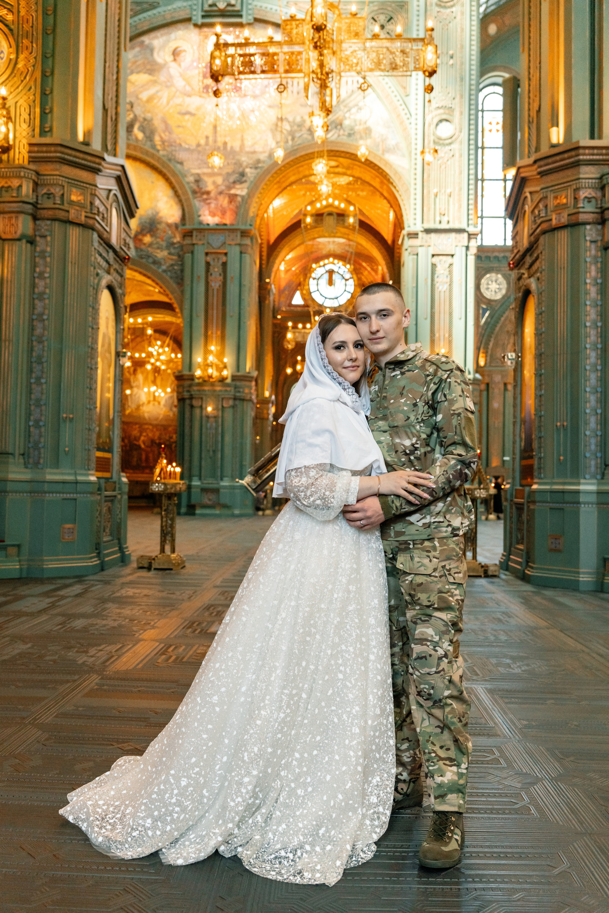 Венчание в Главном храме вооруженных сил (Патриот). Семейный фотограф Одинцово Москва Наталия Черенкова
