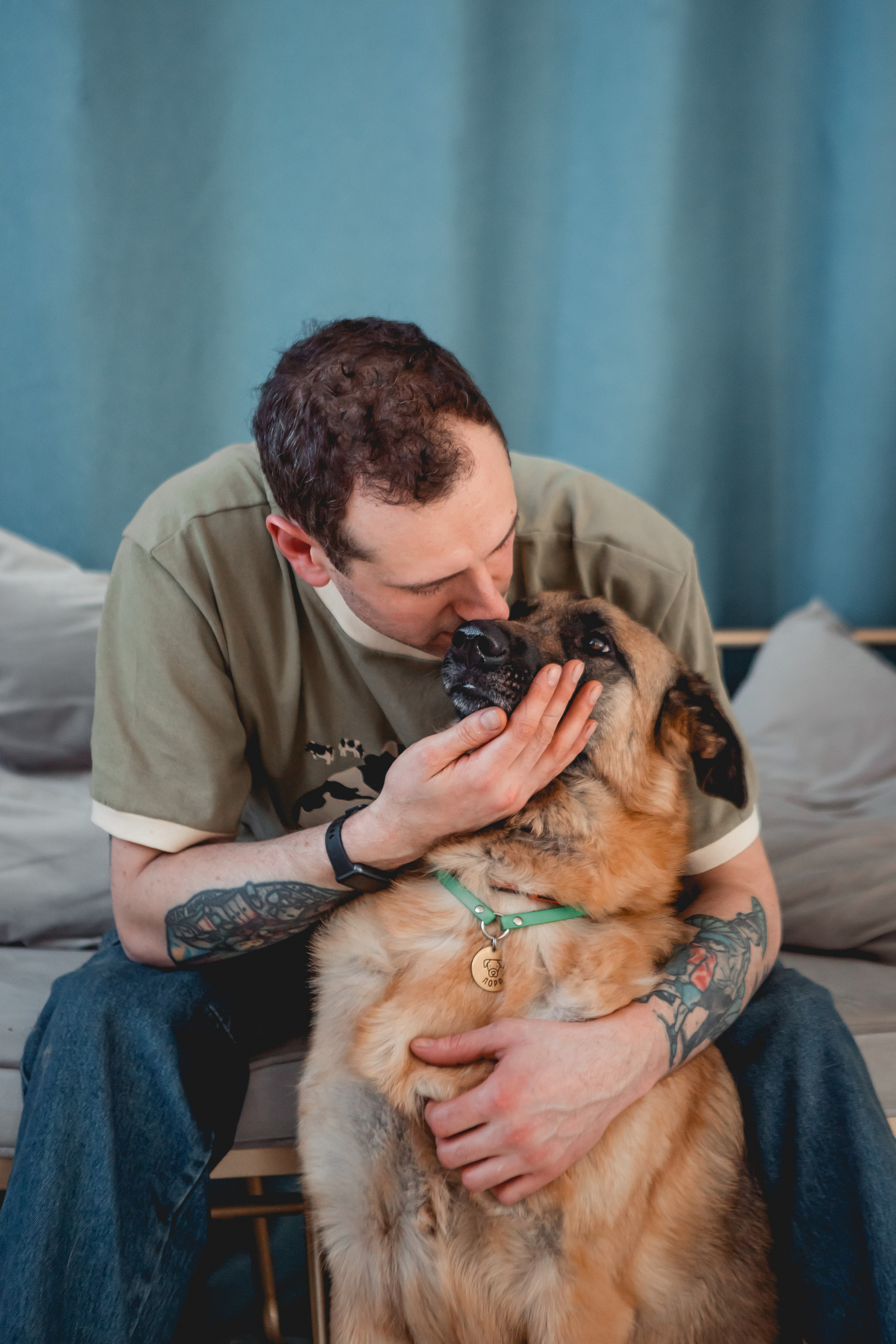 Игорь и Лора. Семейный фотограф анималист Мария Крючкова