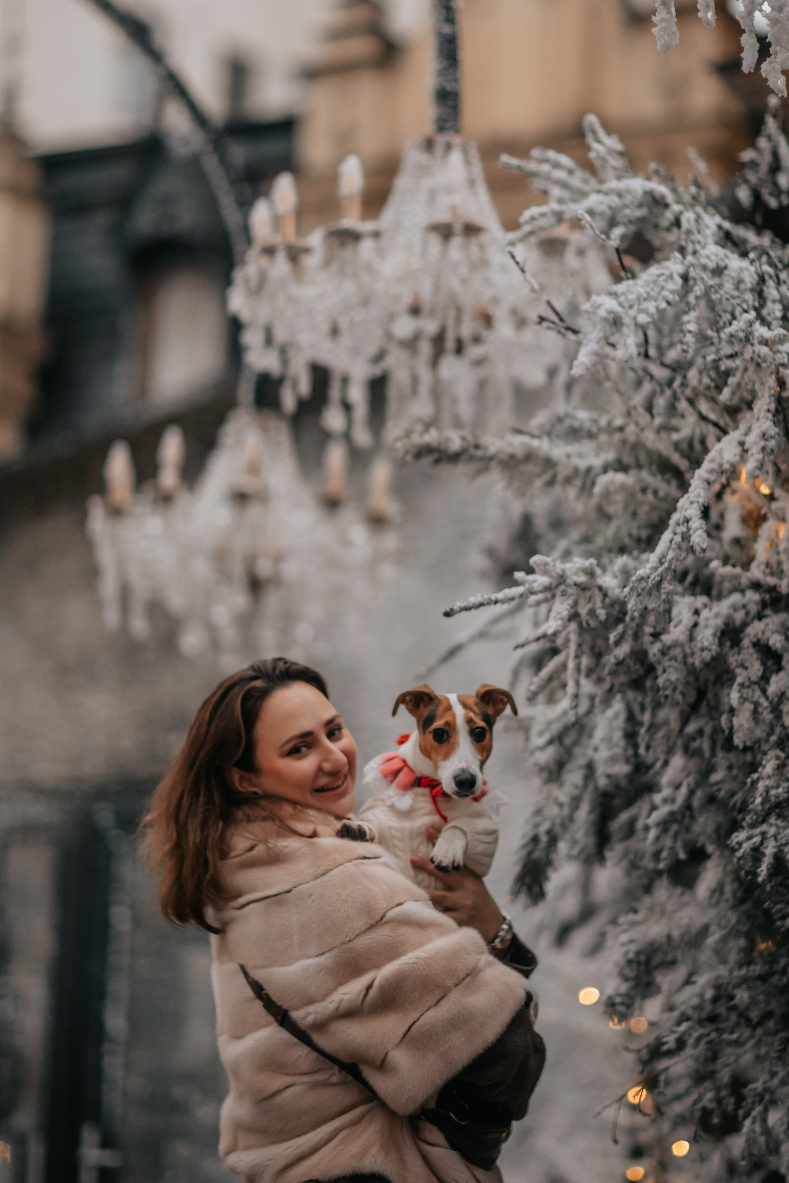 Евгения, Милана и Лилу. Семейный фотограф анималист Мария Крючкова