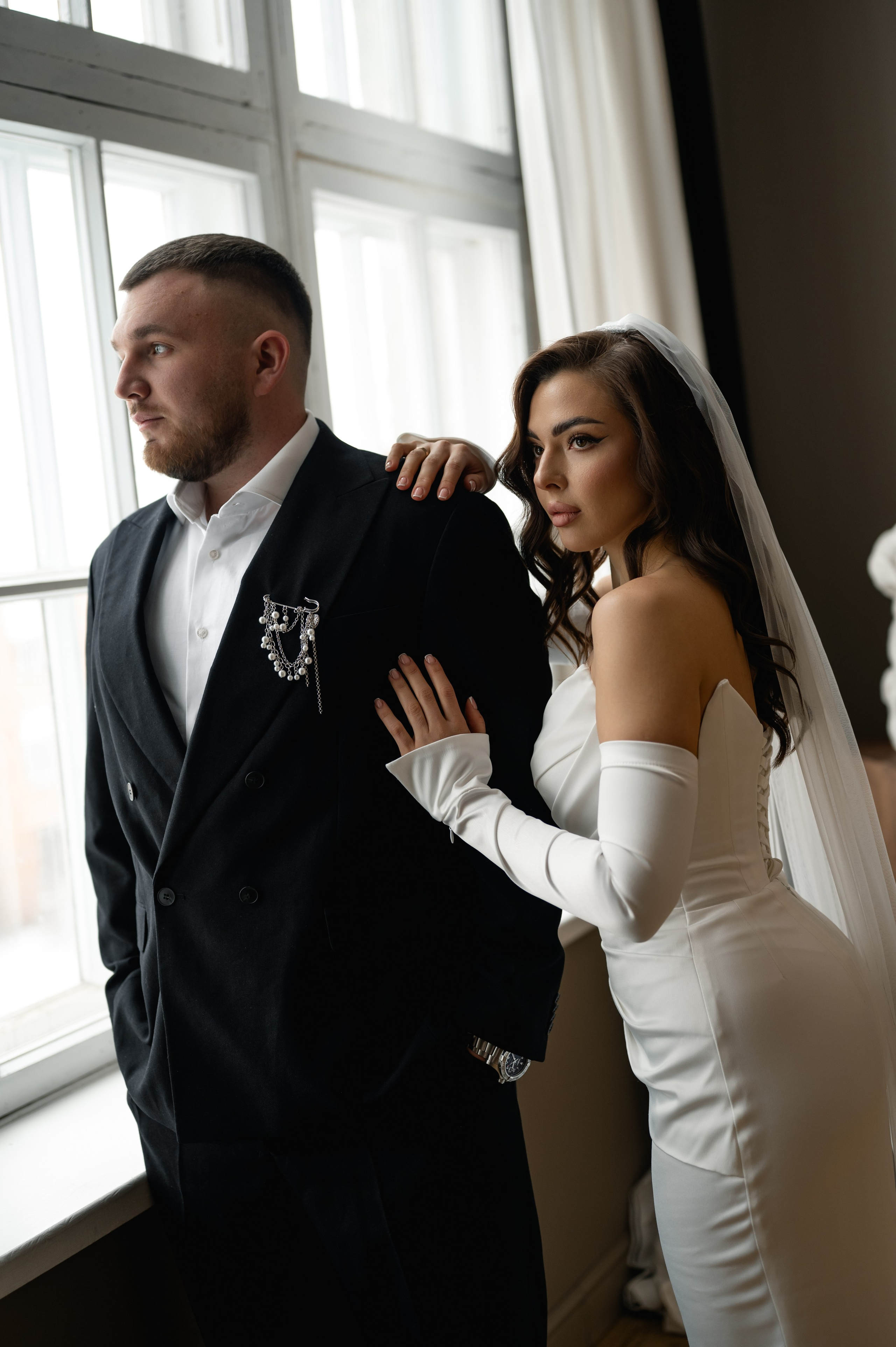 Свадебная фотосессия в студии. Свадебный и семейный фотограф в Краснодаре Алина Мельник