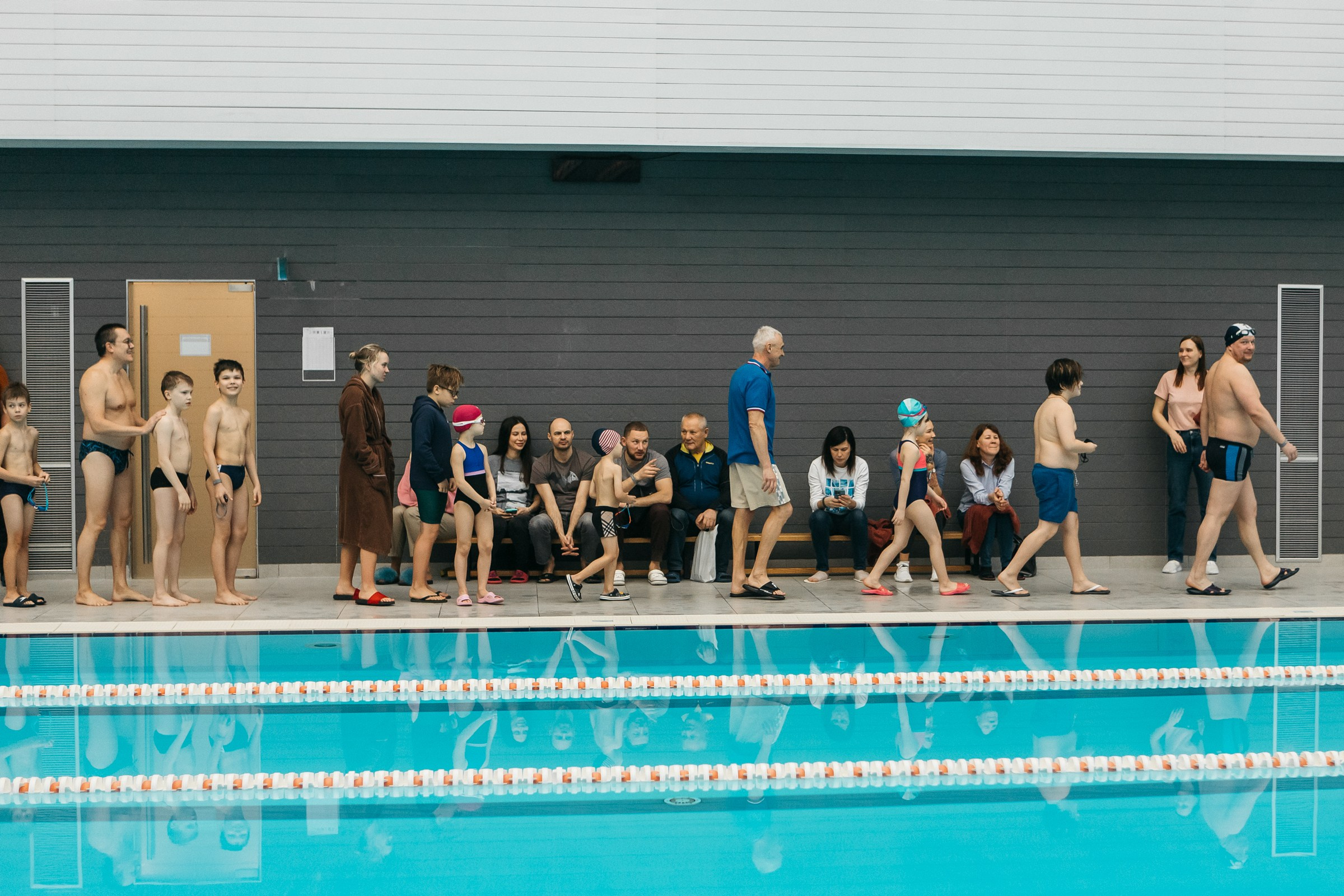 Соревнования по плаванию (зима)