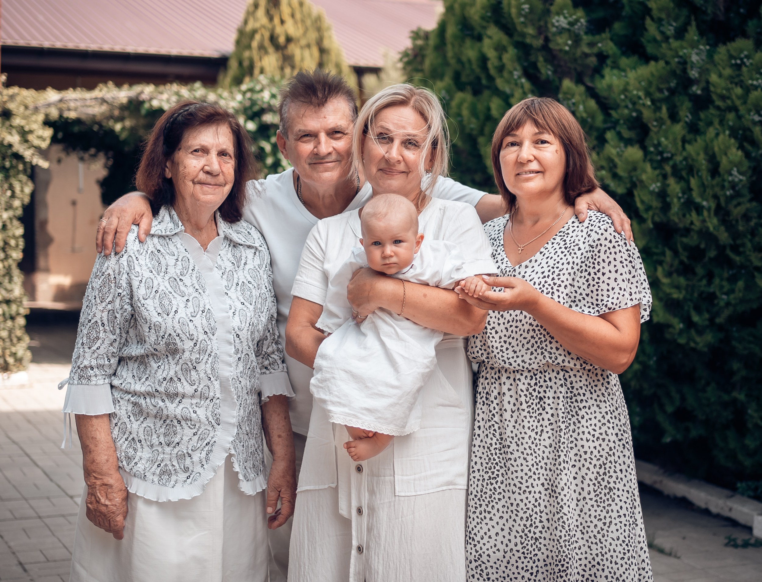 Крещение в храме Прп.Сергия Радонежского с. Орлиное. Церковный фотограф Севастополь