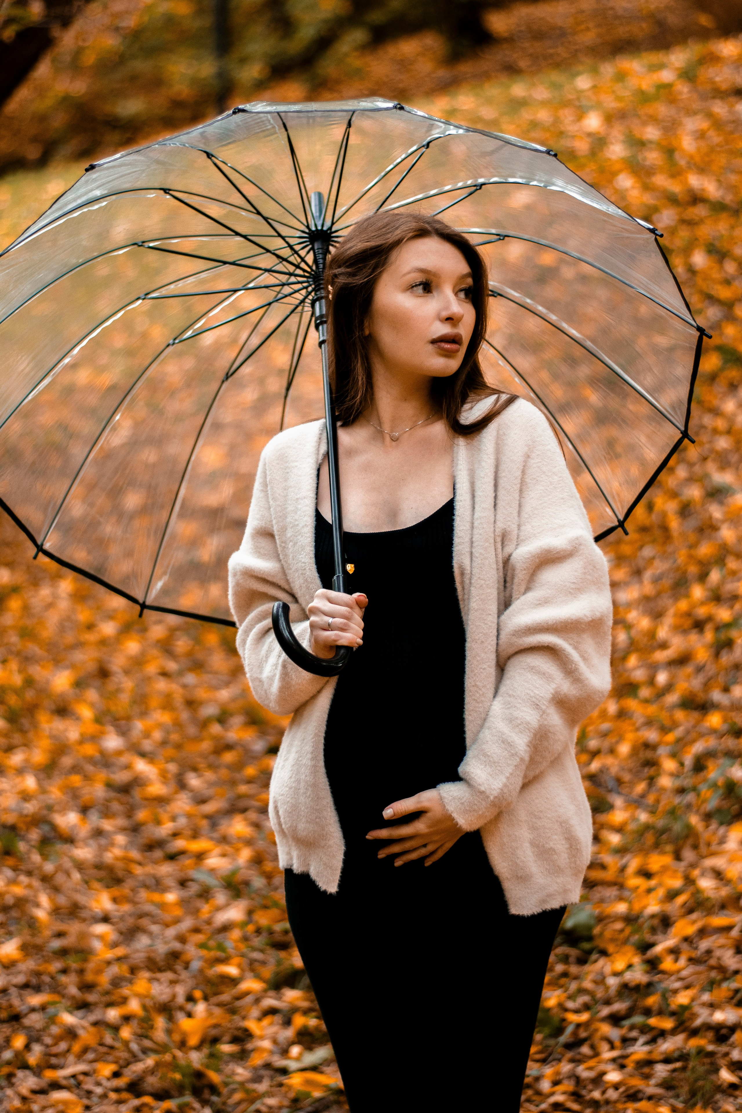 In the Autumn Garden. Портретный фотограф Москва Белогорцев Сергей