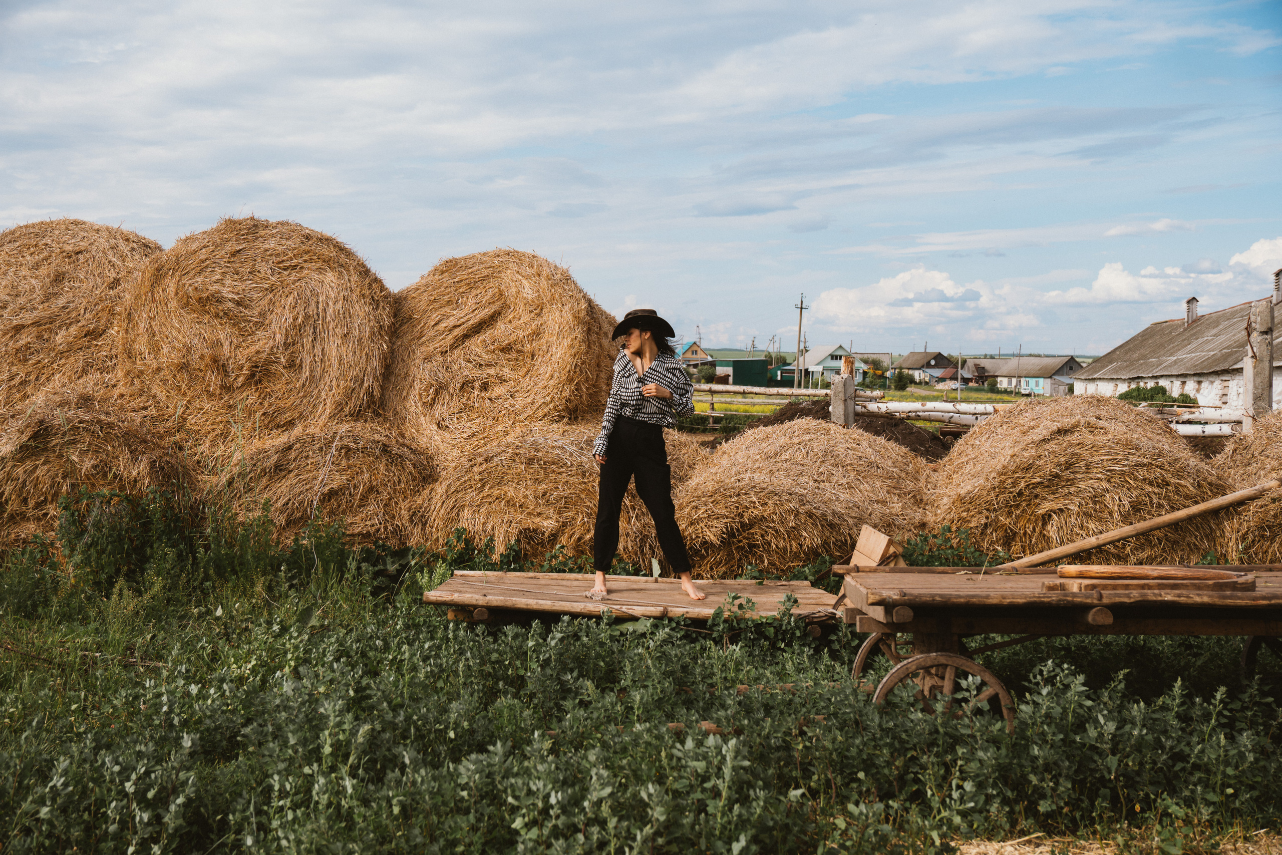 Софья и лошади. Портретный и семейный фотограф в Перми Мила Ульянова