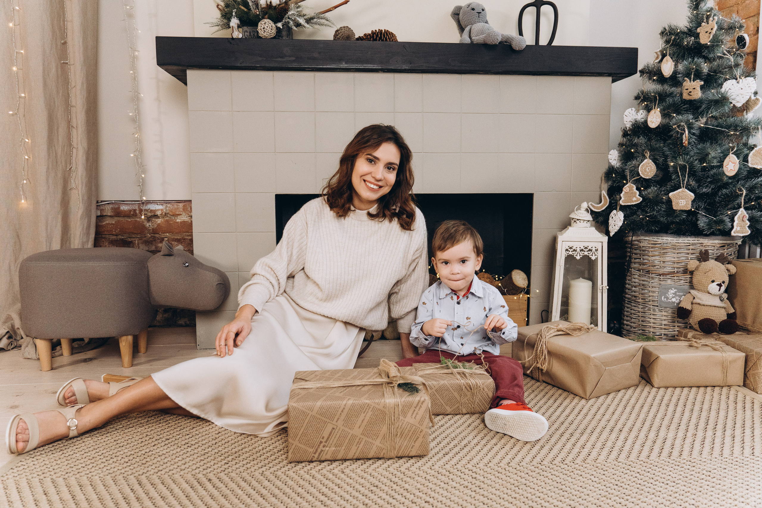 Еще одна новогодняя съемка. Портретный и семейный фотограф в Перми Мила Ульянова