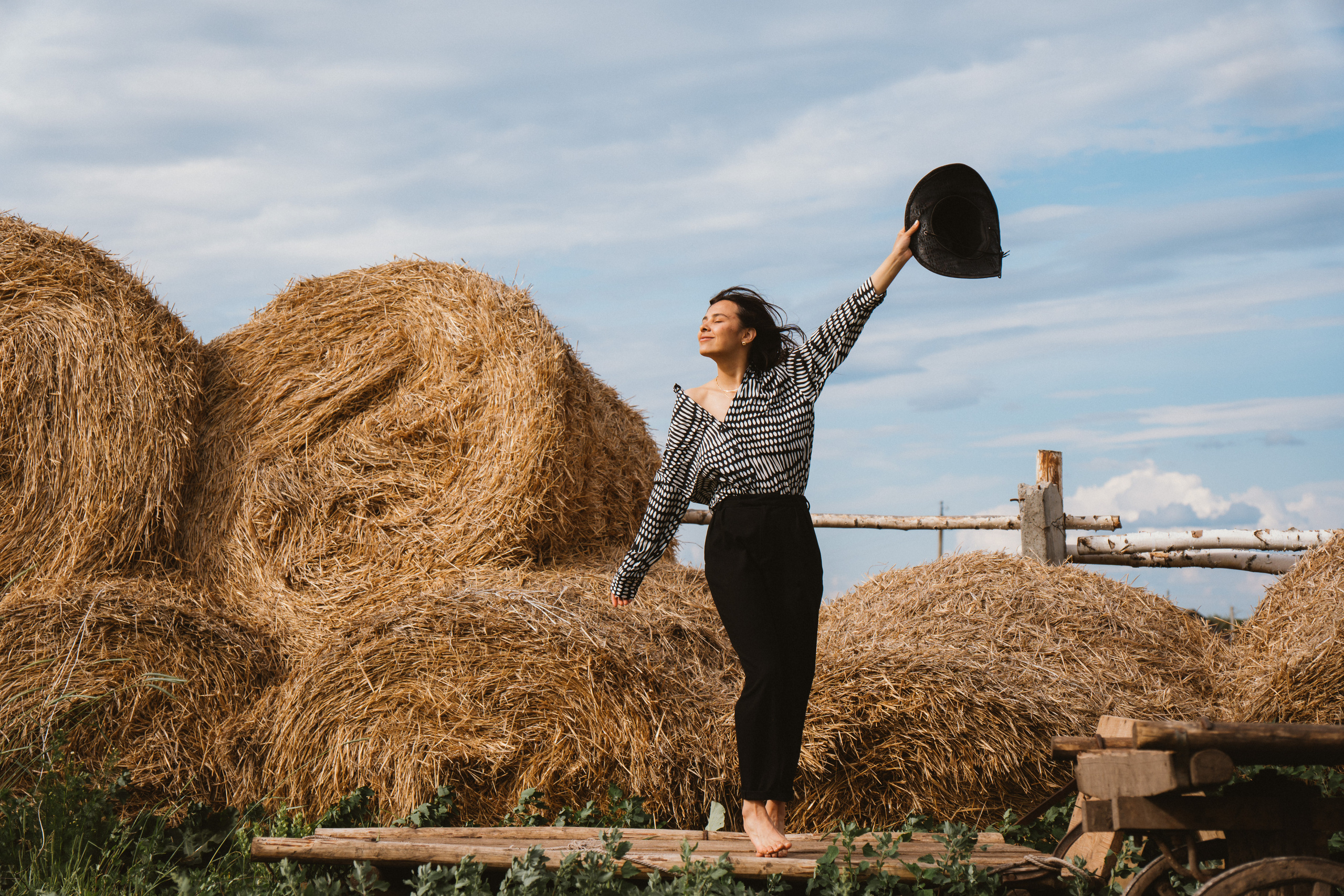 Софья и лошади. Портретный и семейный фотограф в Перми Мила Ульянова
