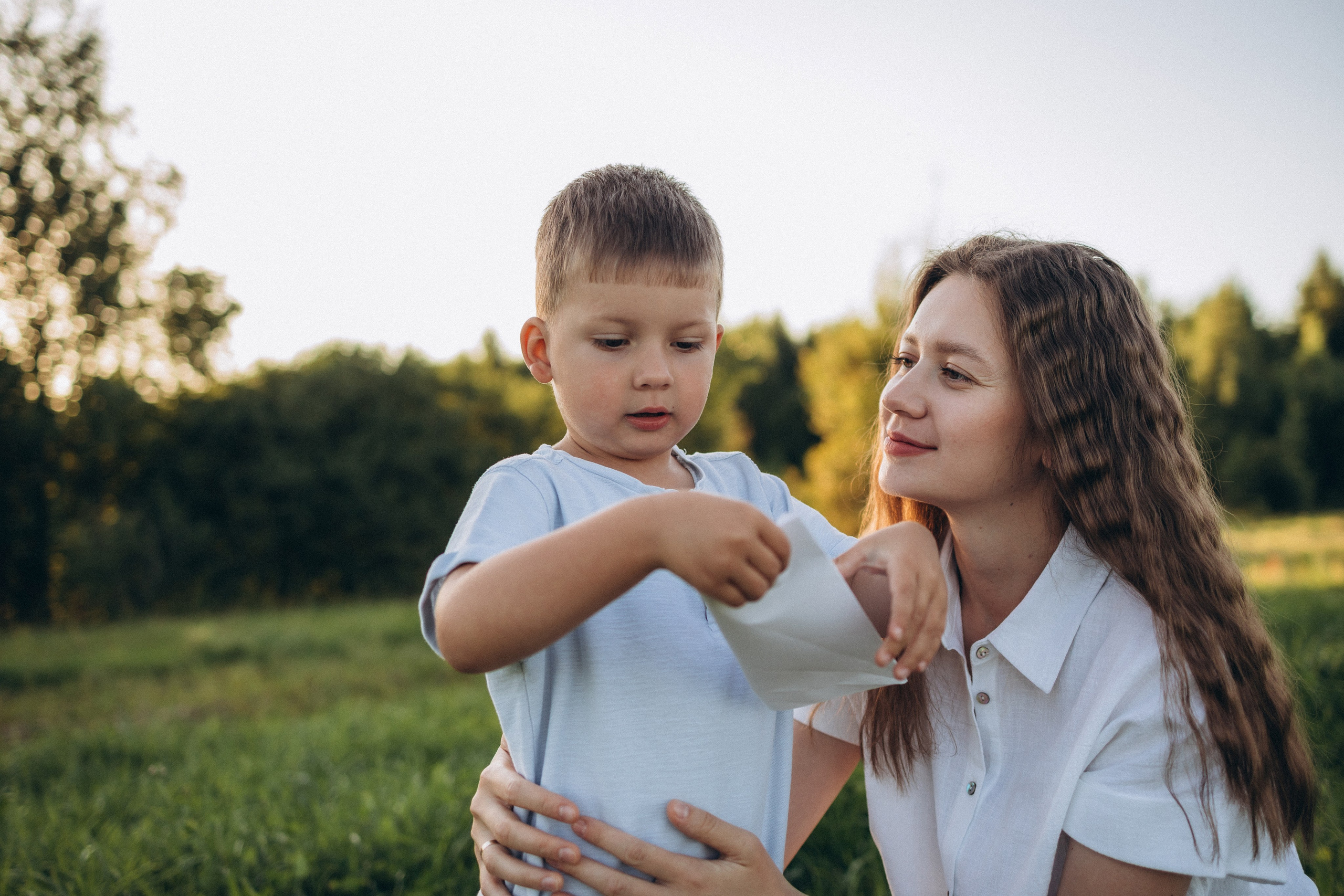 Ксюша, Вадим, Кирюша и Маша. Фотограф Елена Рябцева
