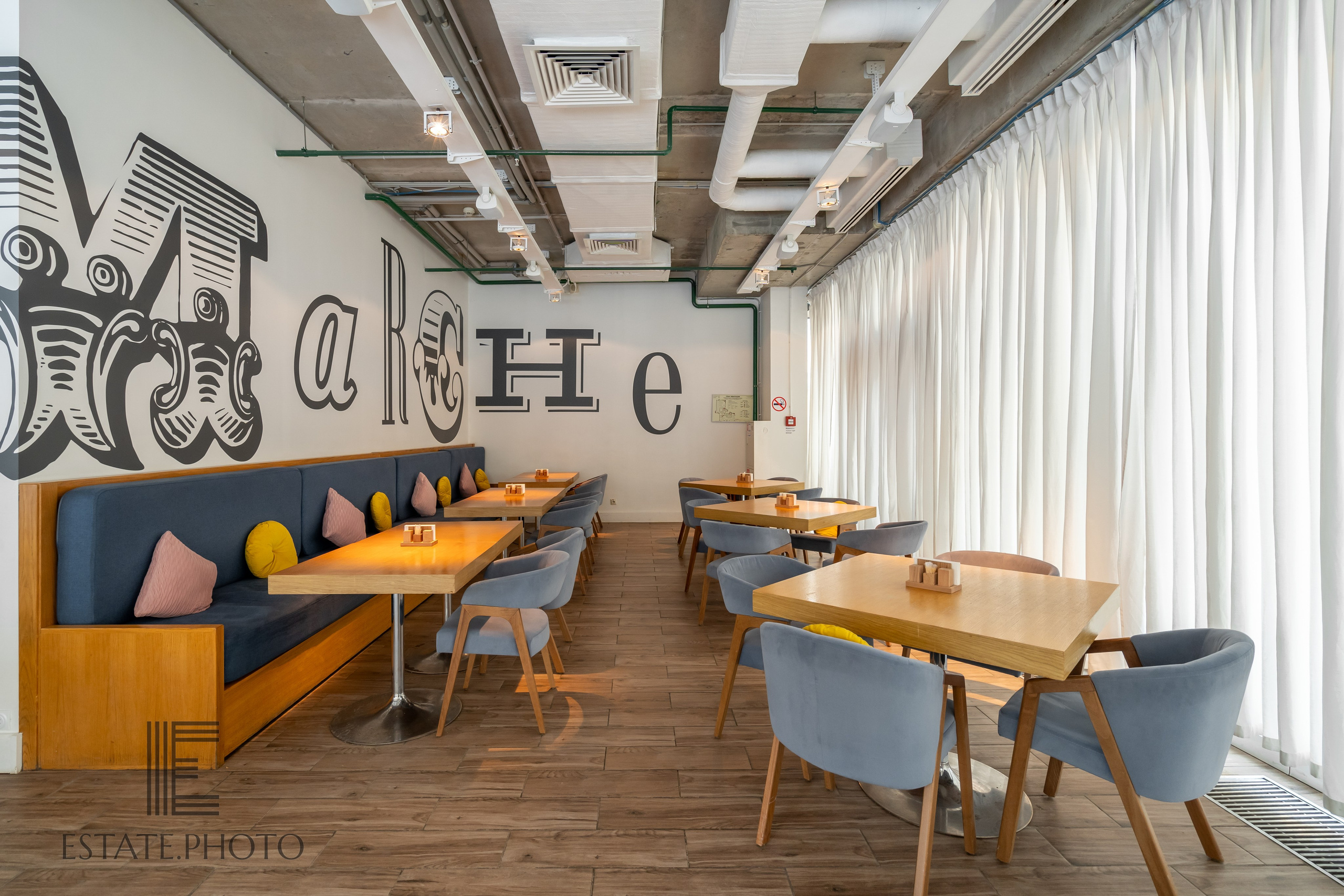 Кафе и рестораны. Интерьерный фотограф Москва Татьяна Казакова