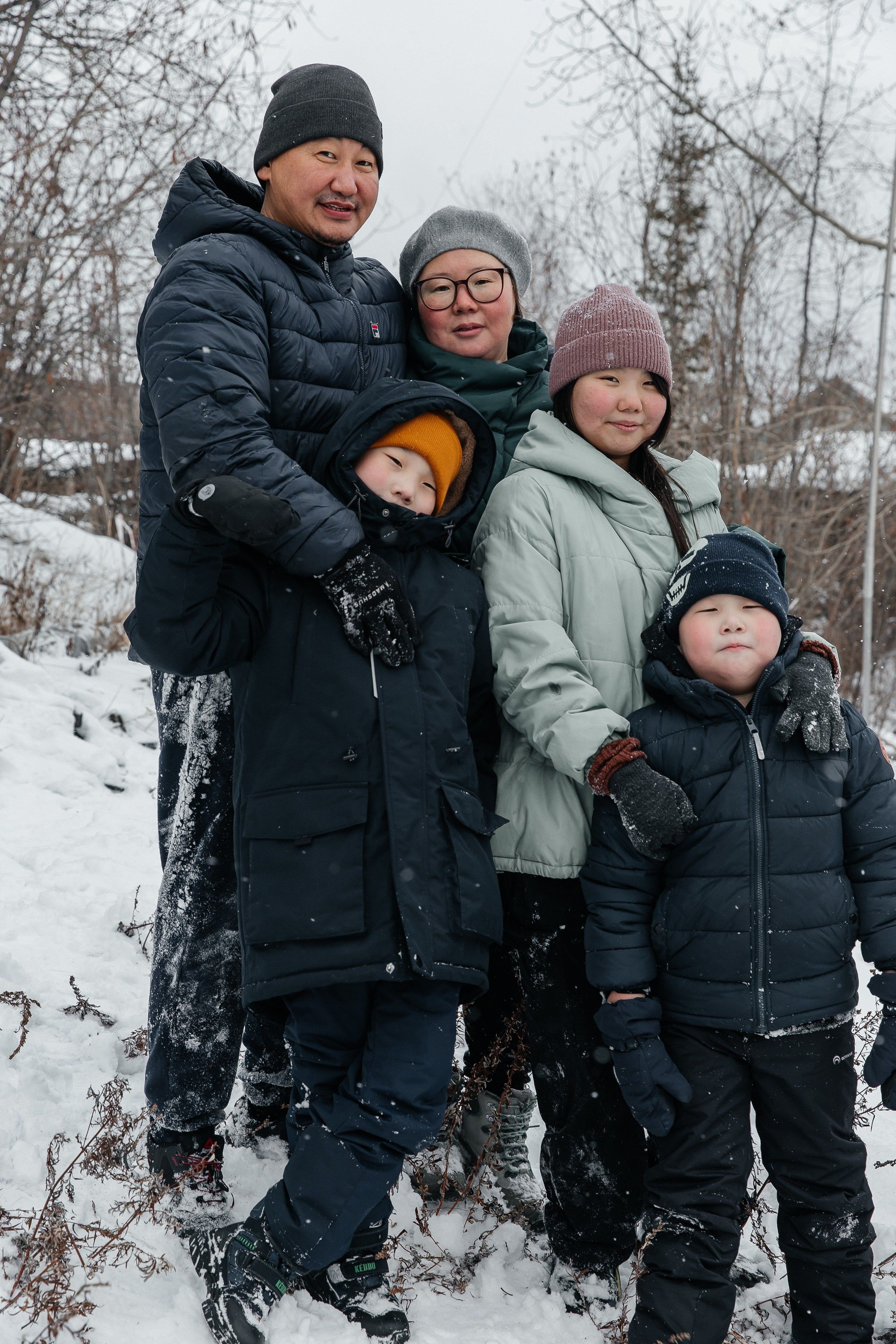 Степановы. Воронистая Анастасия. Фотограф Якутия, Томпонский район