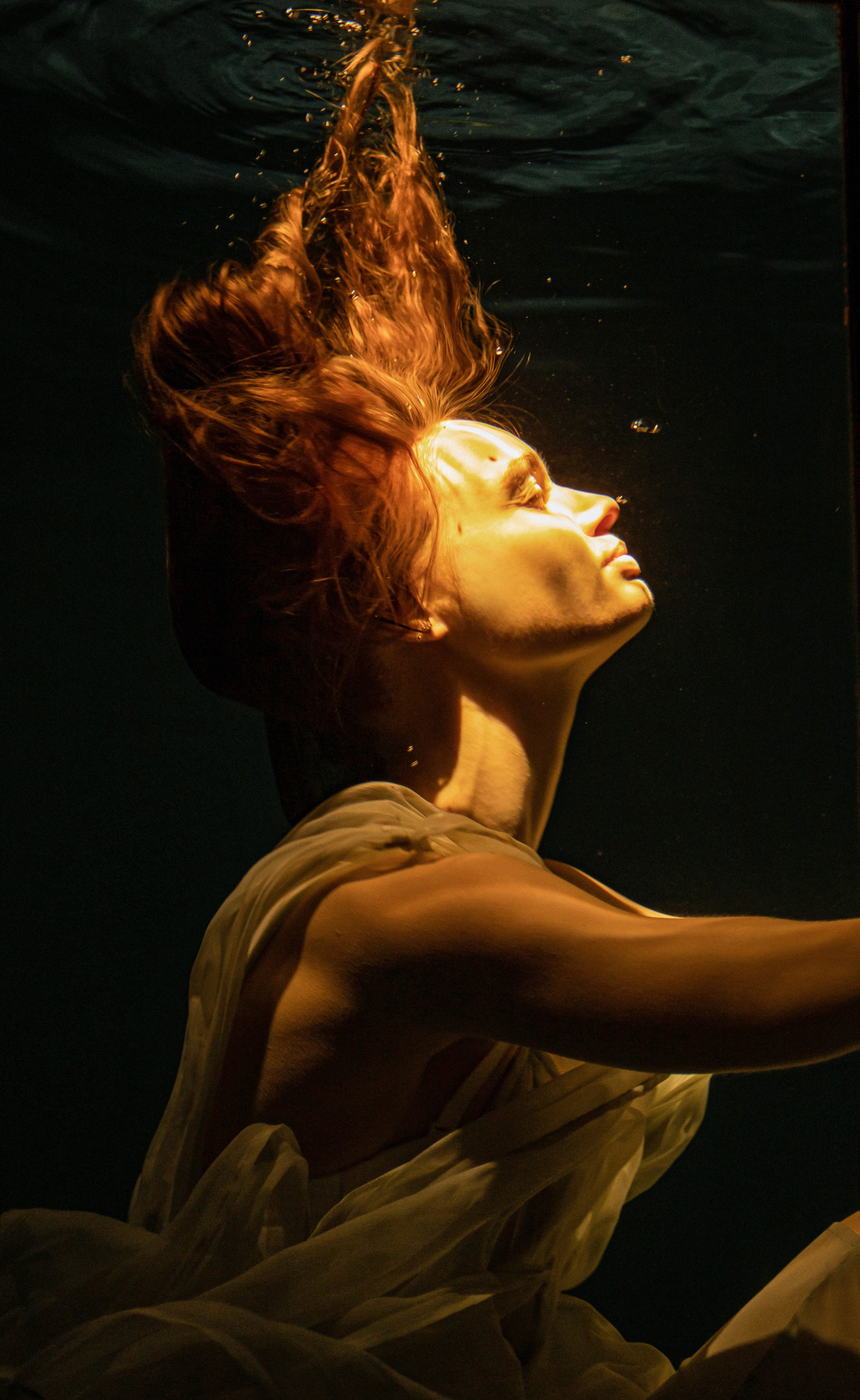 Юля. Под водой. Творческий фотограф — Минск