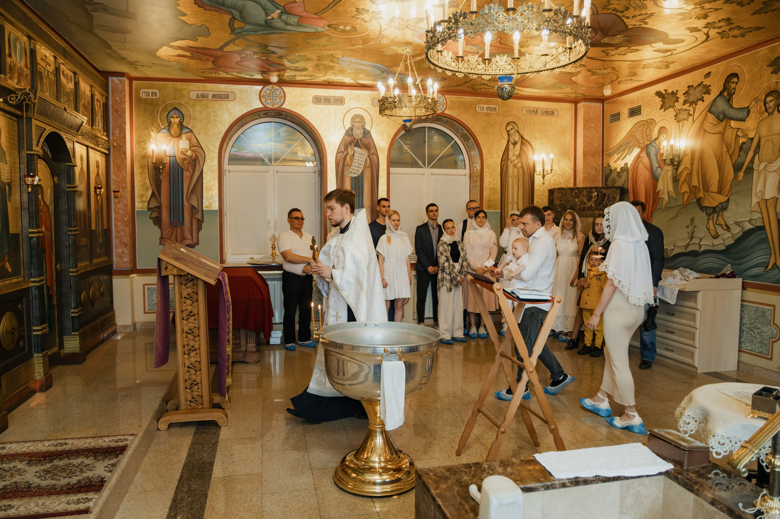 Крестины. Свадебный фотограф в городе Подольск МО и Москва Крылова Ирина