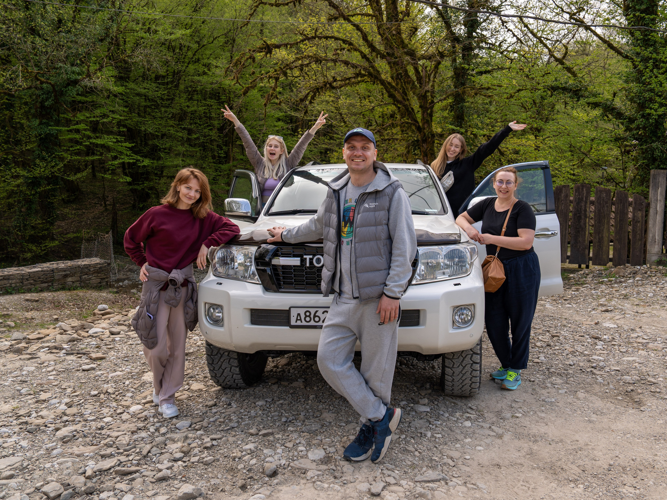 MICE мероприятие — джиппинг на каньон Псахо. Репортажный фотограф в Красной Поляне и Сочи Павлюченко Екатерина