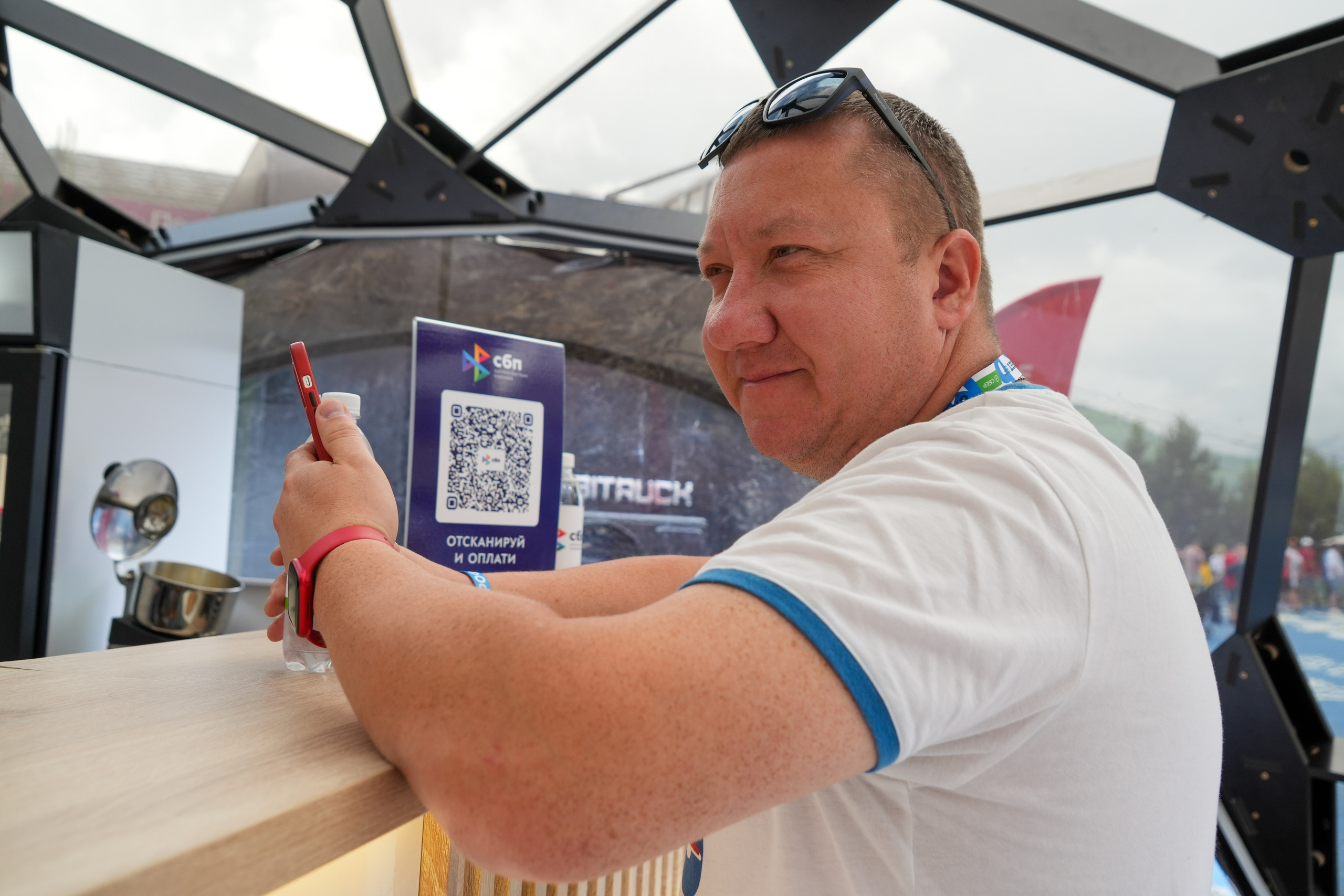 Фотоотчет партнерской интеграции СБП на Gastreet 2023. Репортажный фотограф в Красной Поляне и Сочи Павлюченко Екатерина