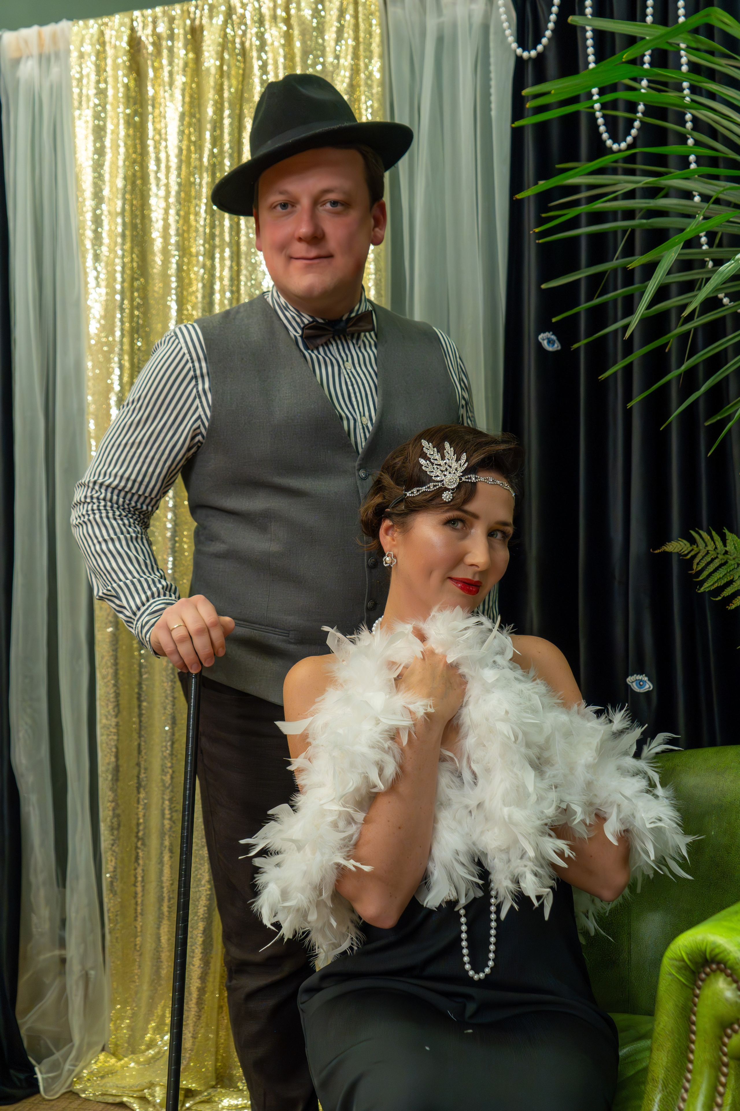 Новый год в стиле Great Gatsby. Репортажный фотограф в Красной Поляне и Сочи Павлюченко Екатерина