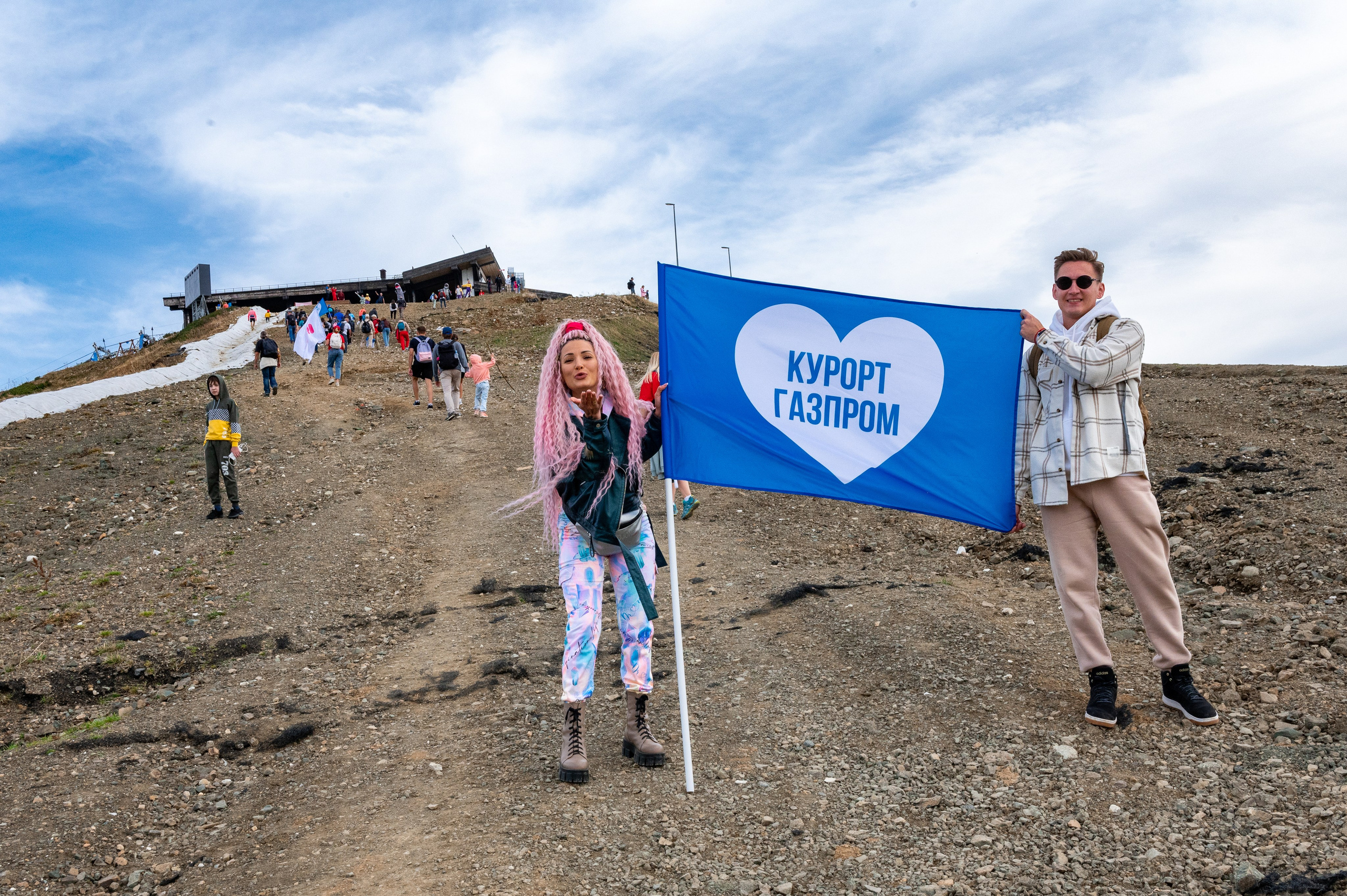 Хайкинг по трем курортам Красной Поляны 2022. Репортажный фотограф в Красной Поляне и Сочи Павлюченко Екатерина