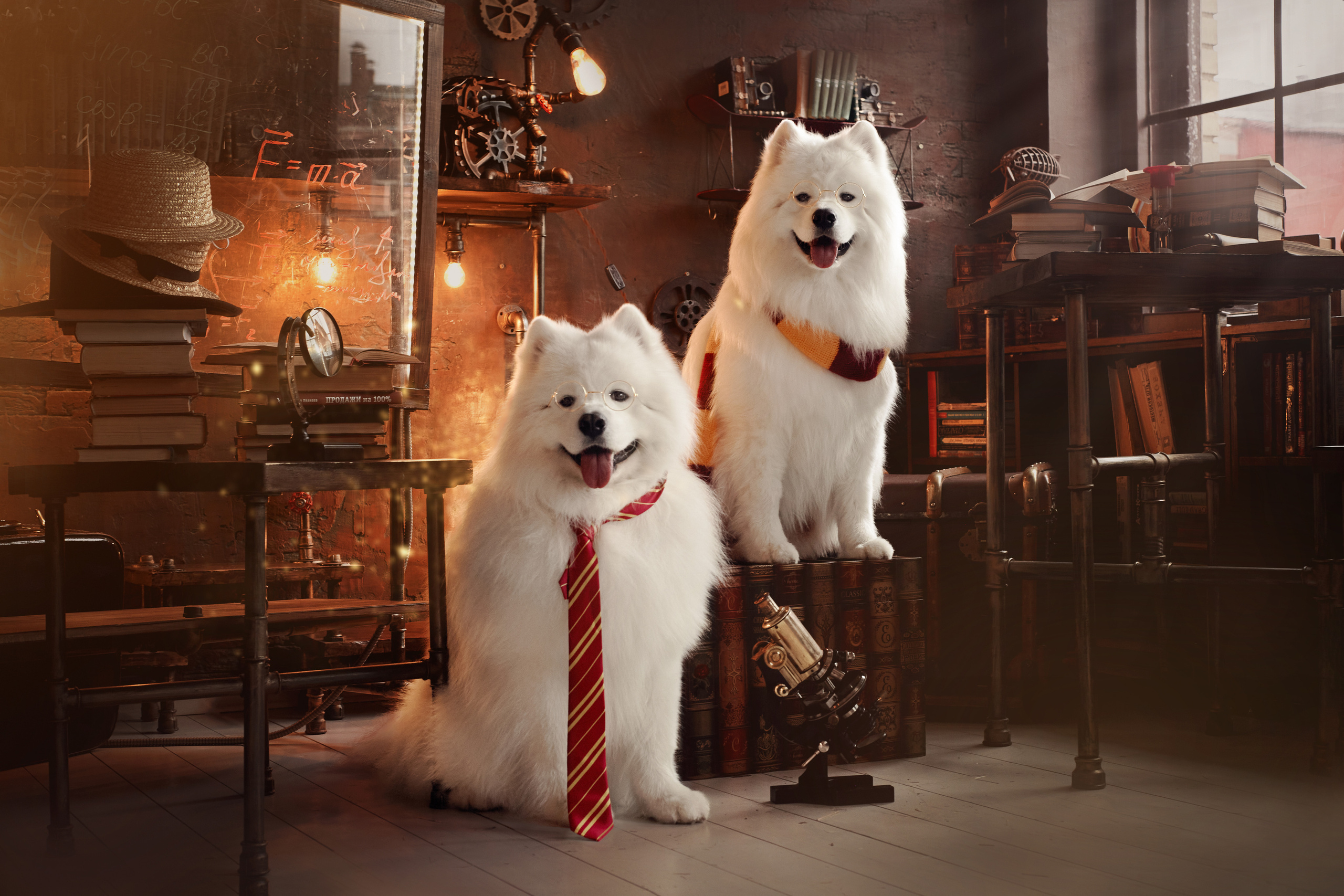 Фотосъемка собак в студии. Фотограф анималист в Москве Майорова Евгения