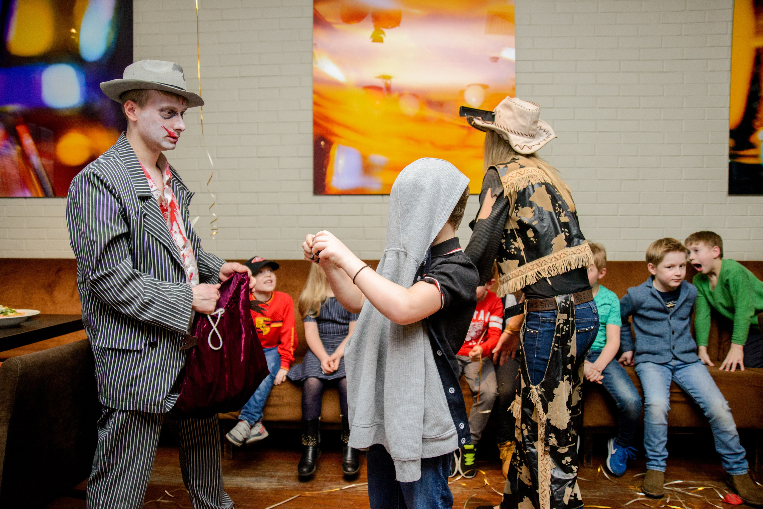 Детский день рождения в ресторане