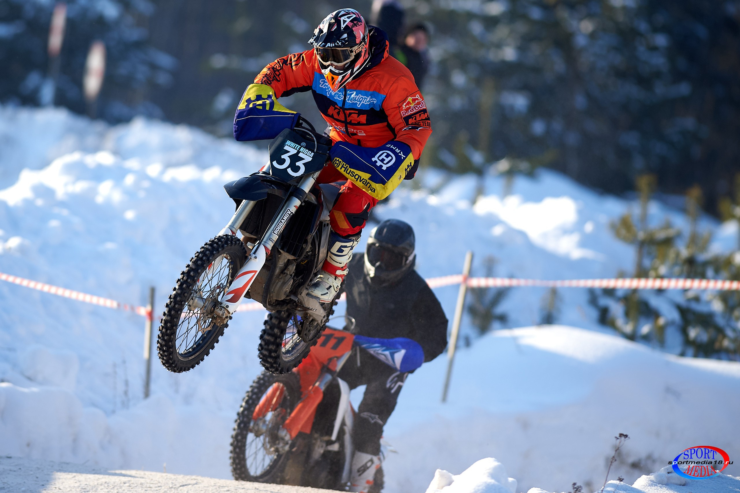 3 этап Кубка Удмуртской Республики по мотокроссу. Воткинск 23.02.2025. Спортивный репортажный фотограф в Ижевске Сергей Мерзляков