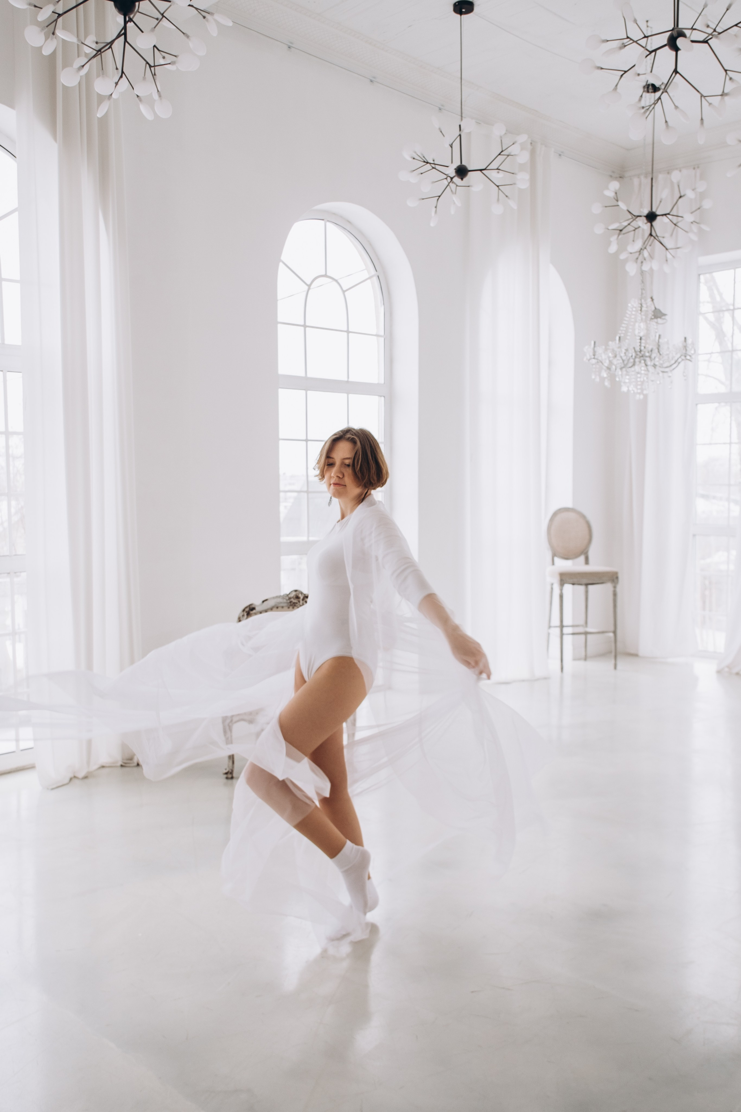 Воздушная с тканями. Фотограф в Иркутске Анна Мирошникова