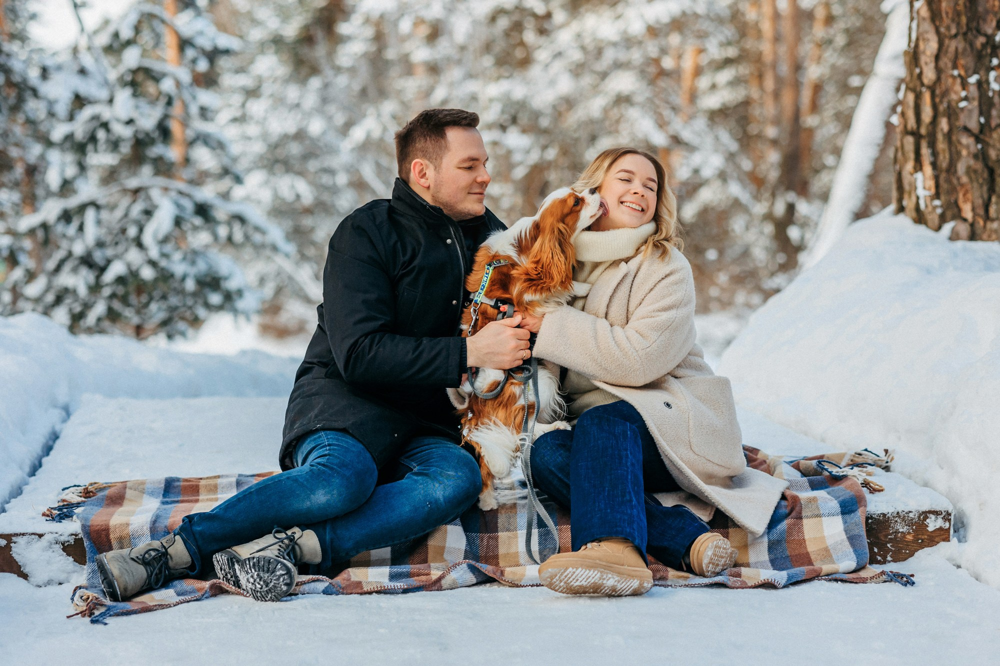 Юля, Илья и Майкл. Фотограф-анималист Елена Радченко, Москва