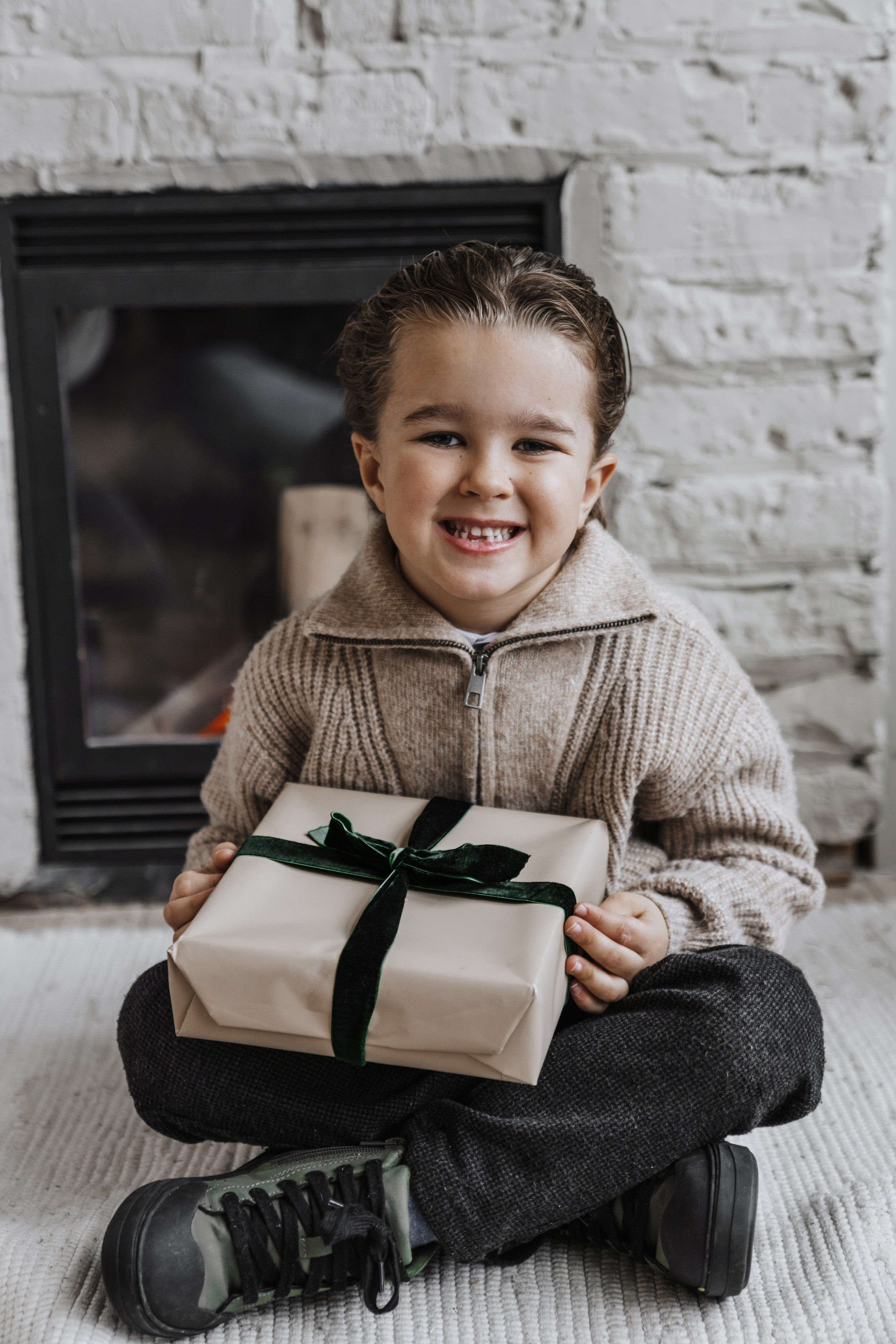 Лиза, Скарлетт, Винсент и Деннис. Минск, Рождество. Olga Modjaro