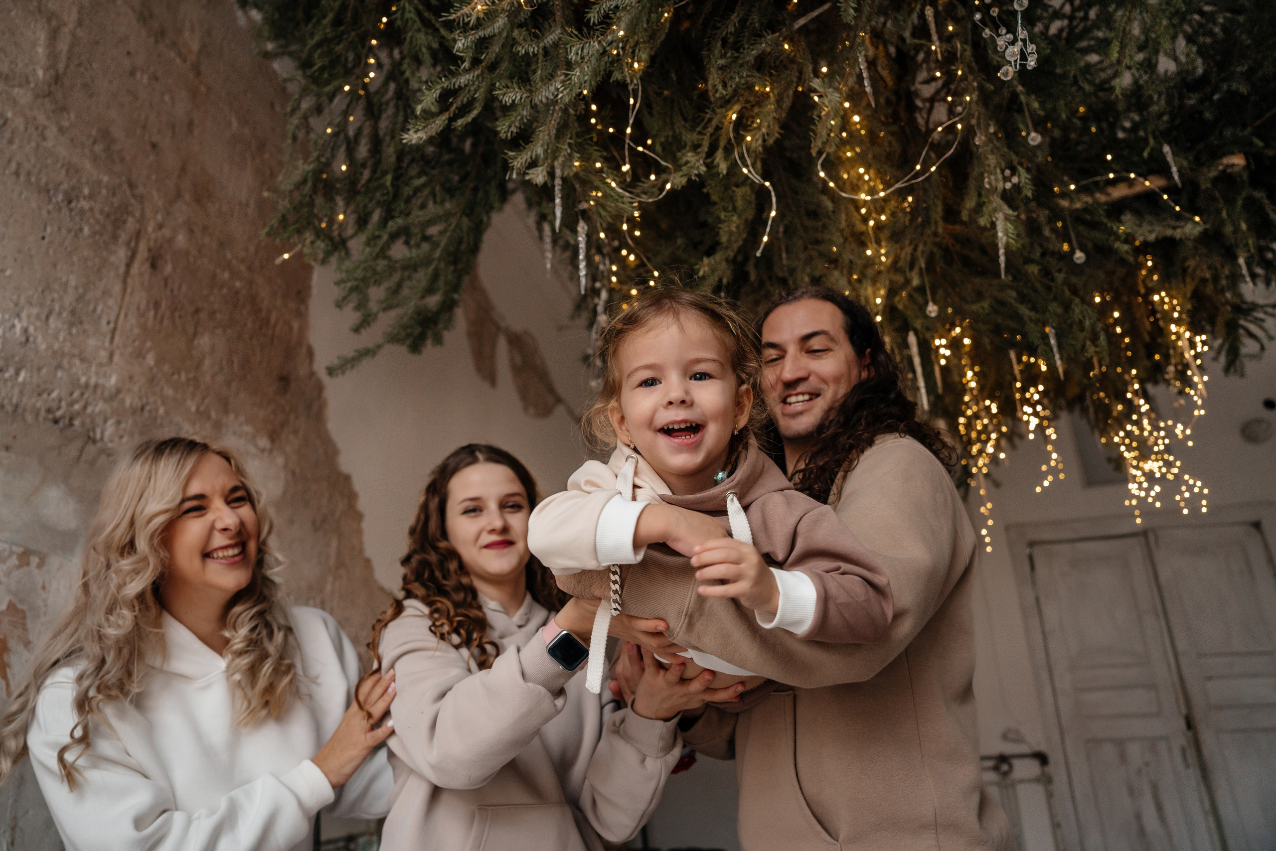 Семейная фотосессия. Фотостудия Мох. Свадебный и семейный фотограф Надежда Соловьева