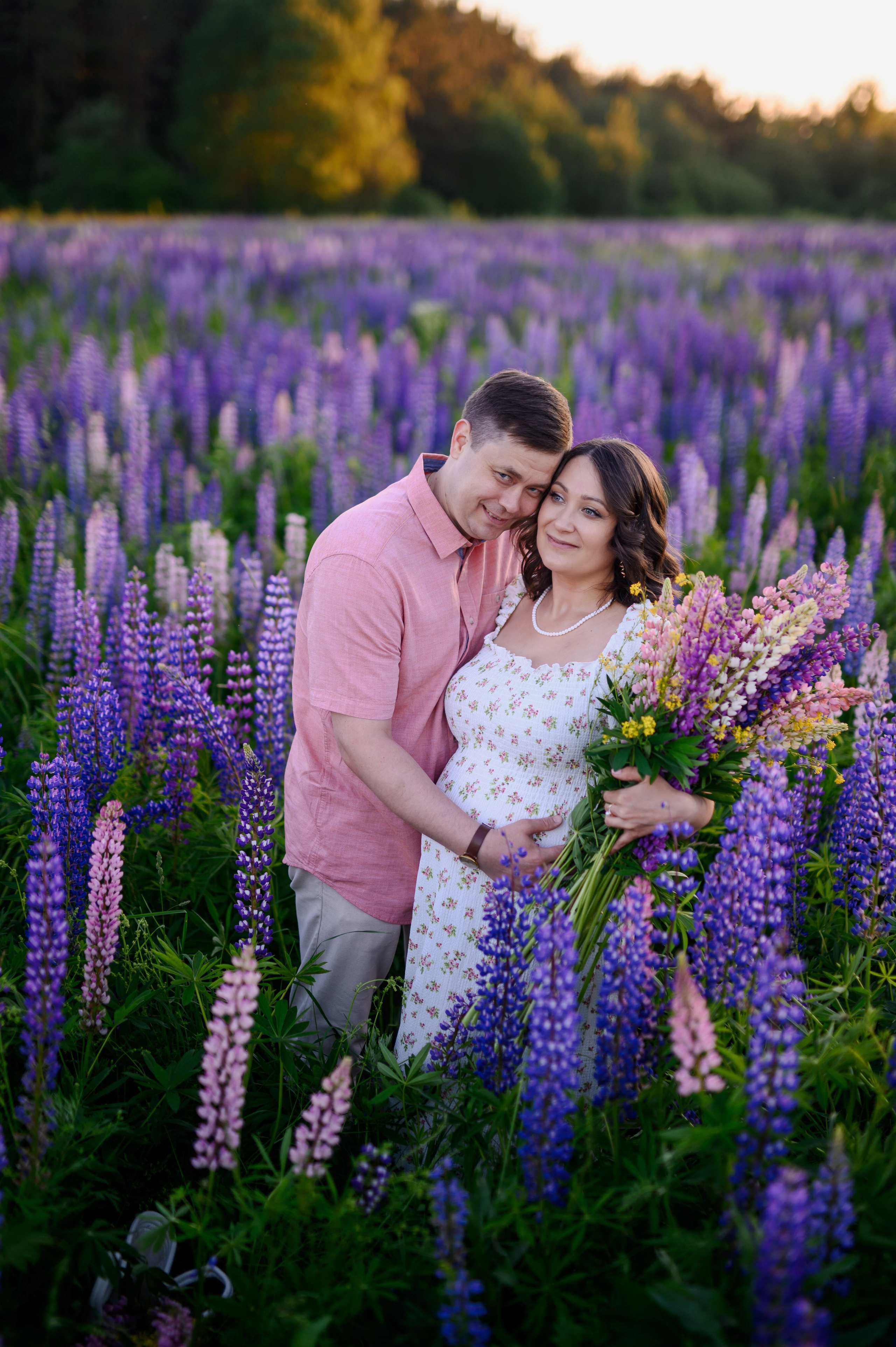 Люпиновое счастье. Портретный, семейный и свадебный фотограф в Санкт-Петербурге и в Пушкине Ширяев Денис