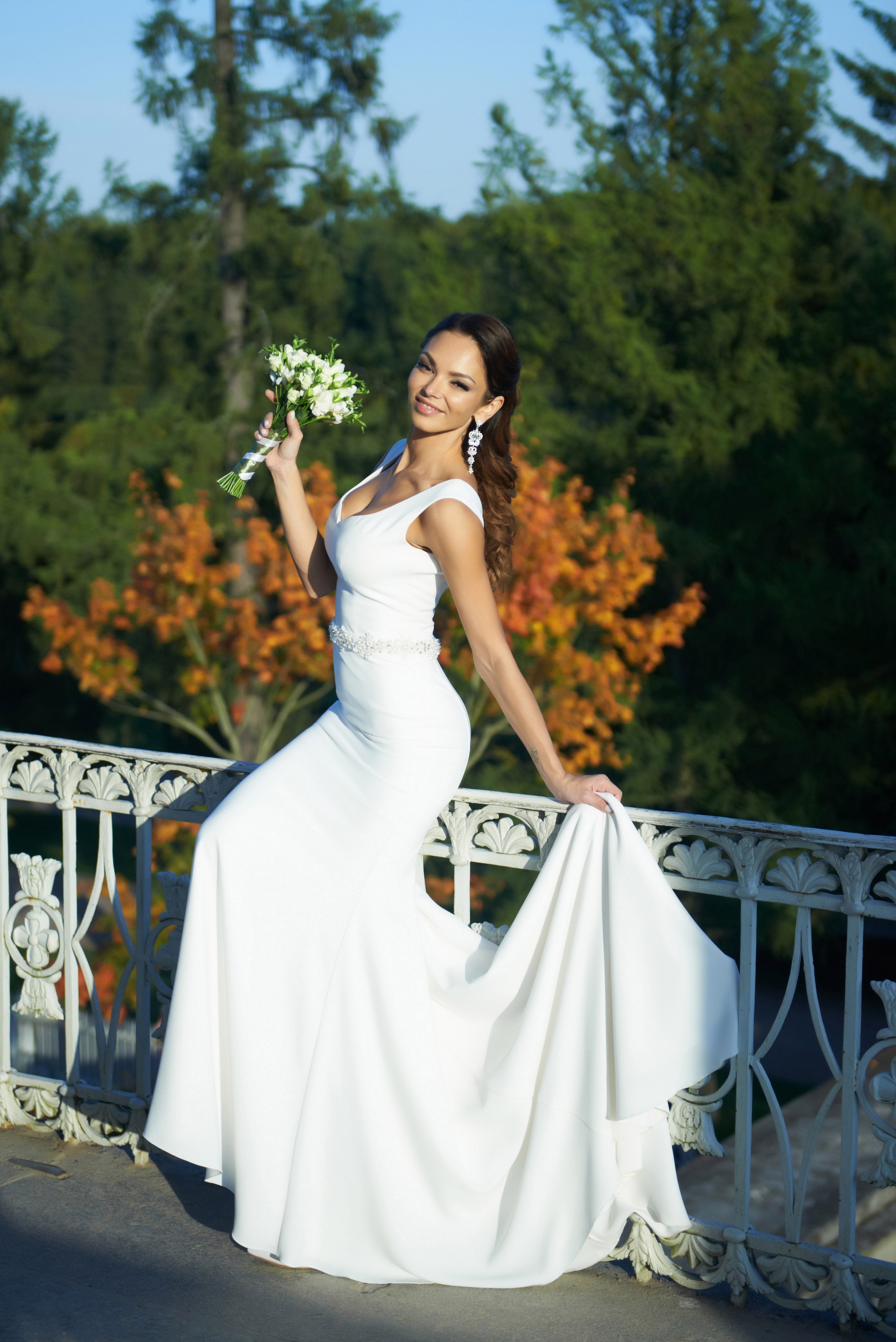 Максим и Наталья (свадебная фотосессия в Пушкине в Екатерининском парке). Портретный, семейный и свадебный фотограф в Санкт-Петербурге и в Пушкине Ширяев Денис