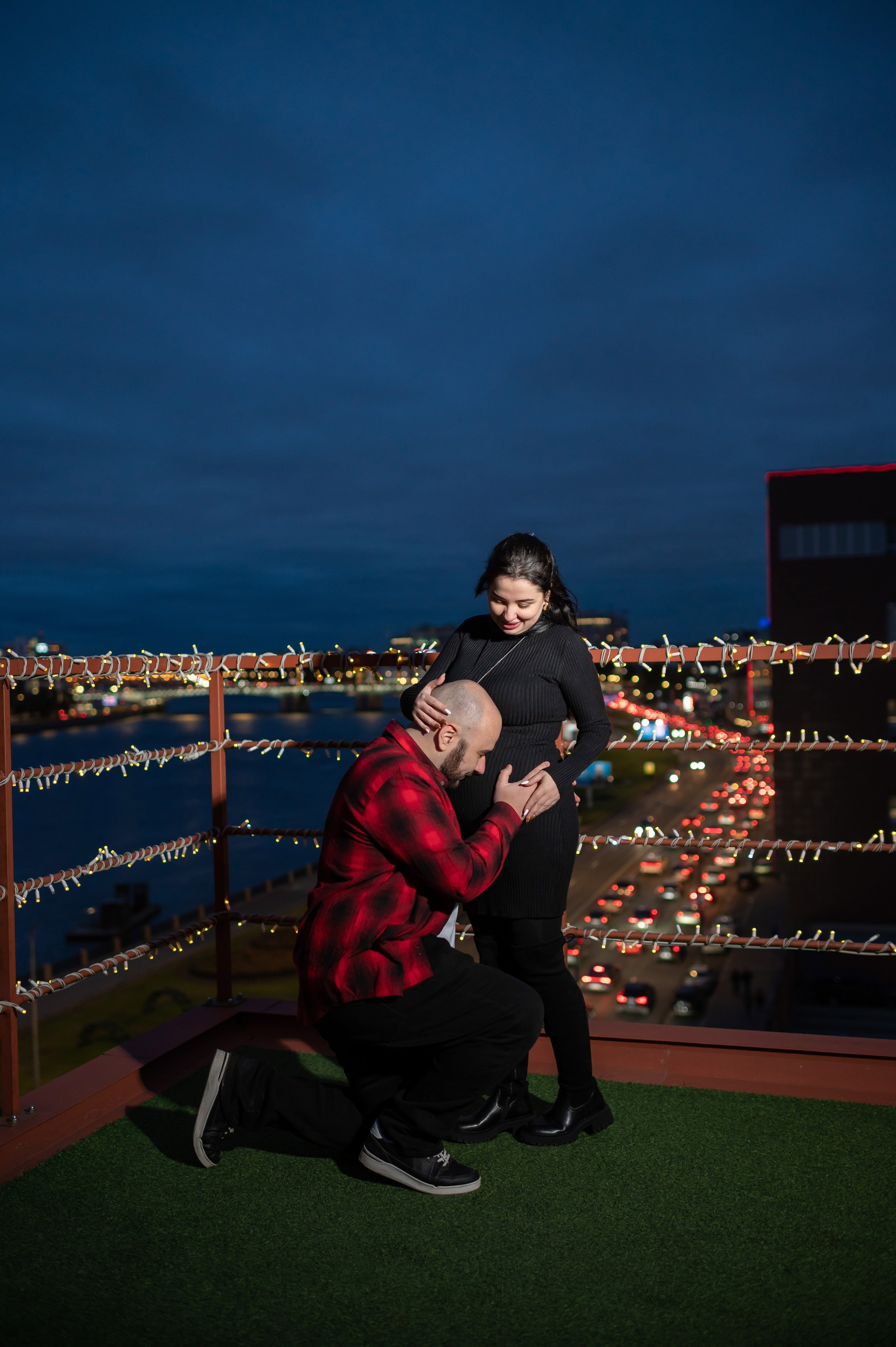 Гендер-пати на крыше Питера. Портретный, семейный и свадебный фотограф в Санкт-Петербурге и в Пушкине Ширяев Денис