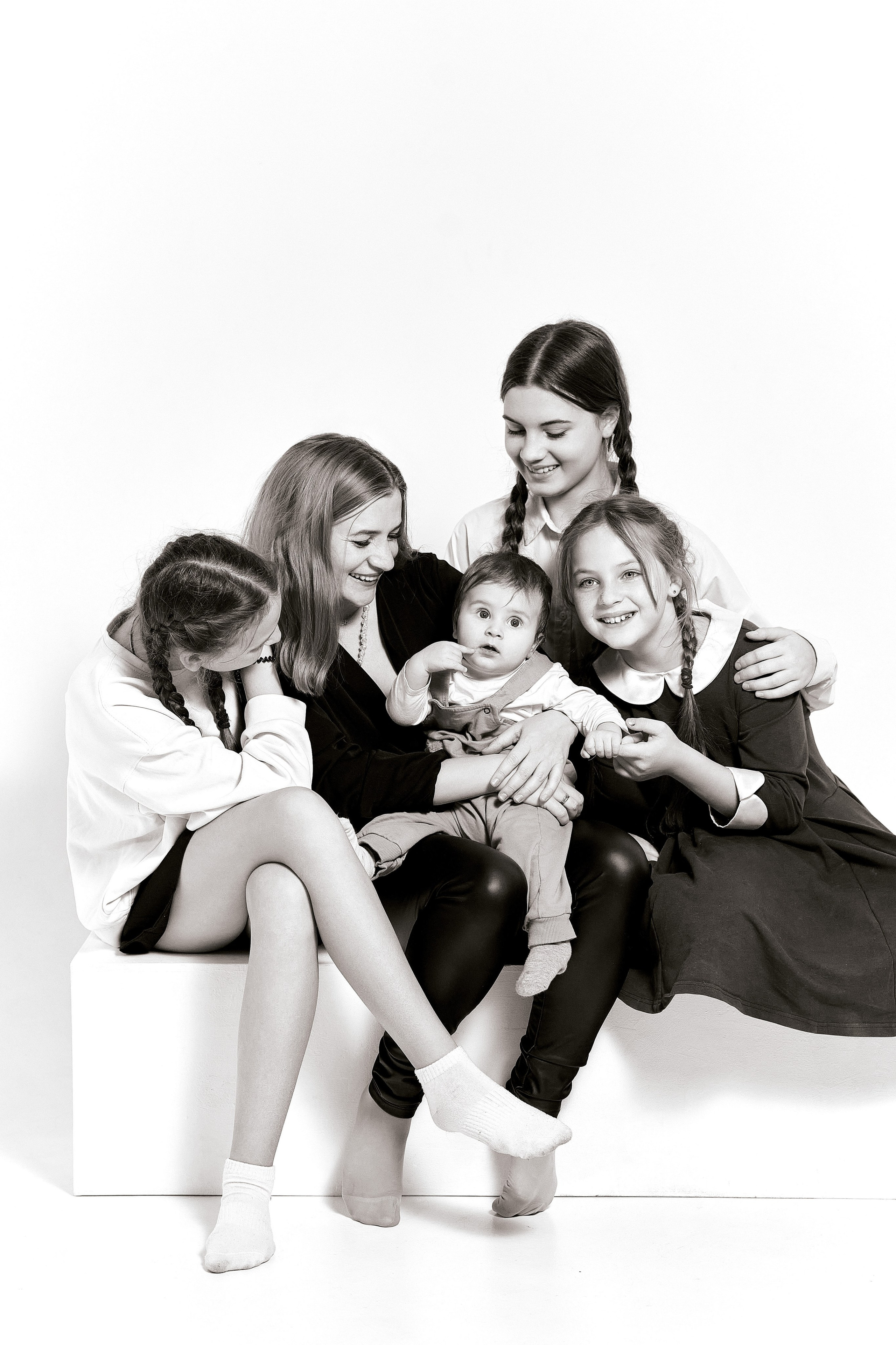 Счастливые семейные фотосессии