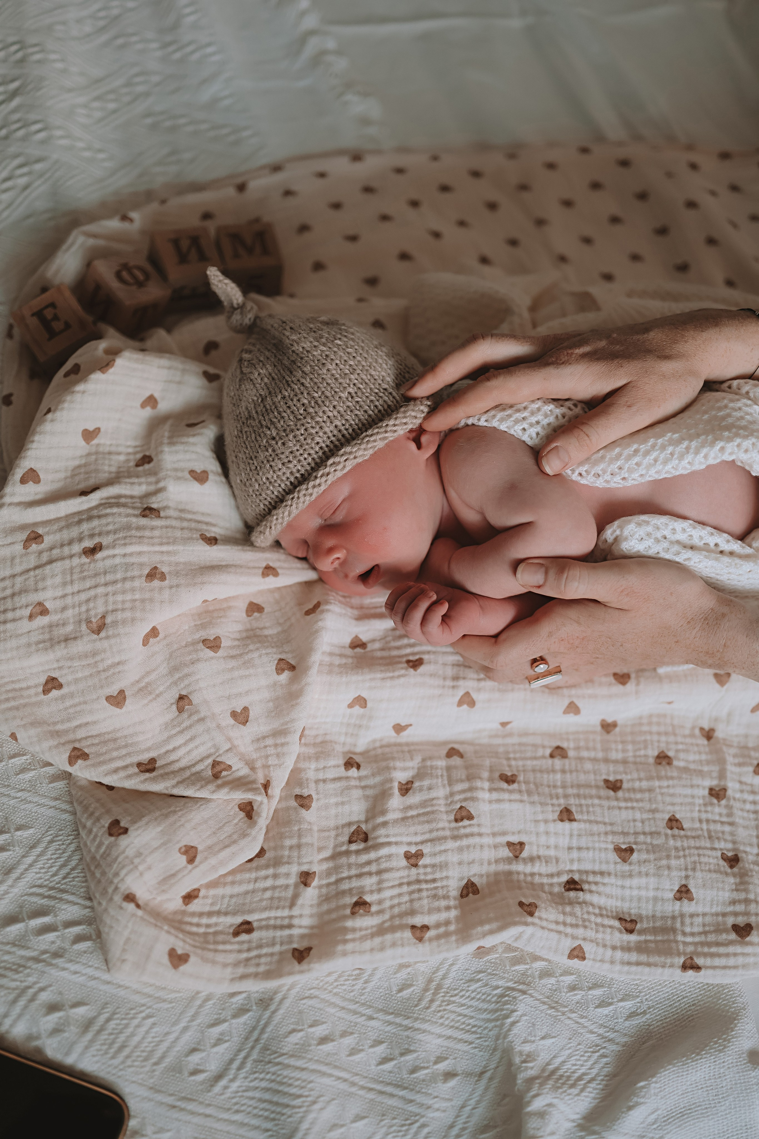 Ефим, 2 недели. Семейный фотограф Тюмень, фотограф на роды Салмина Мария