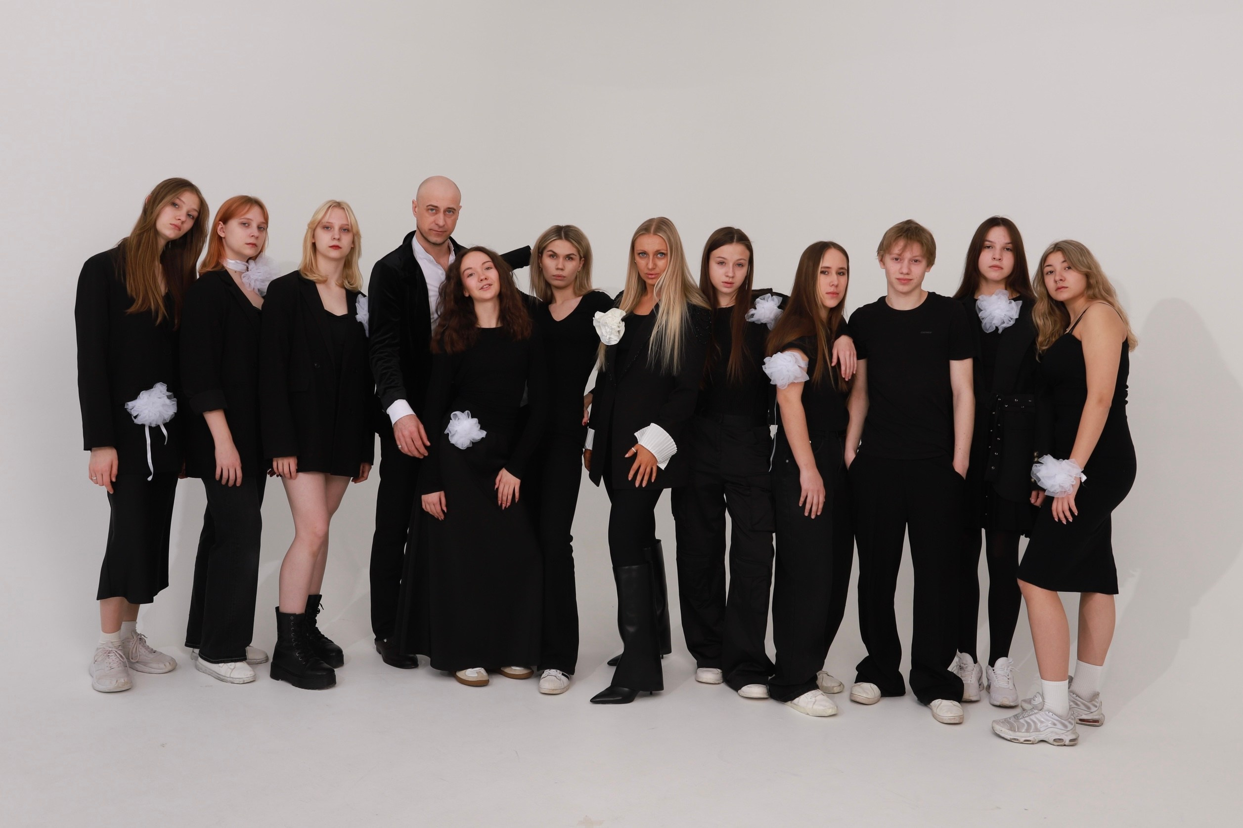 Старшая группа в студии. Фотограф Юлия Мальцева