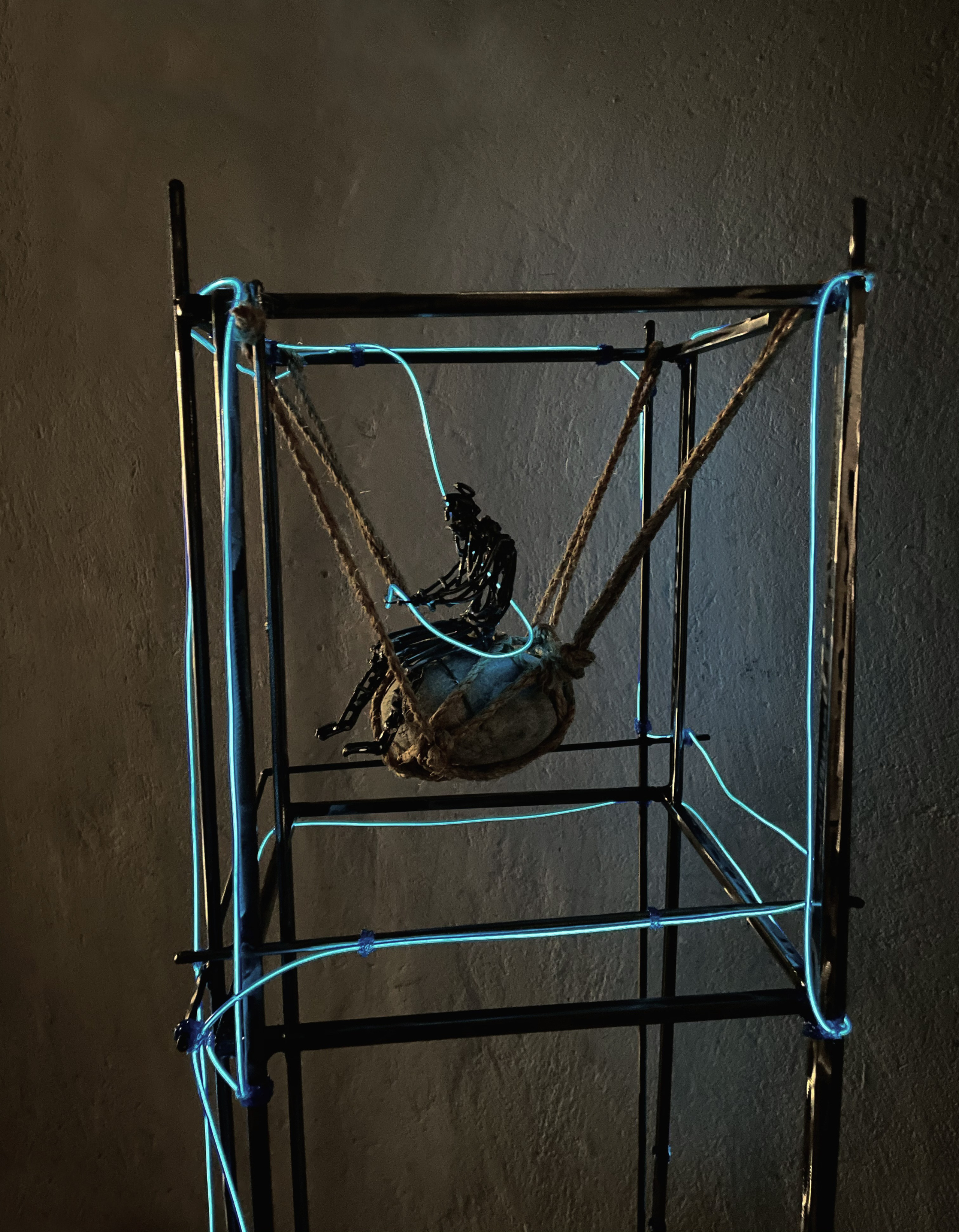 Колыбельная для камня / lullaby for stone_2021. Художник — скульптор Антонина Фатхуллина