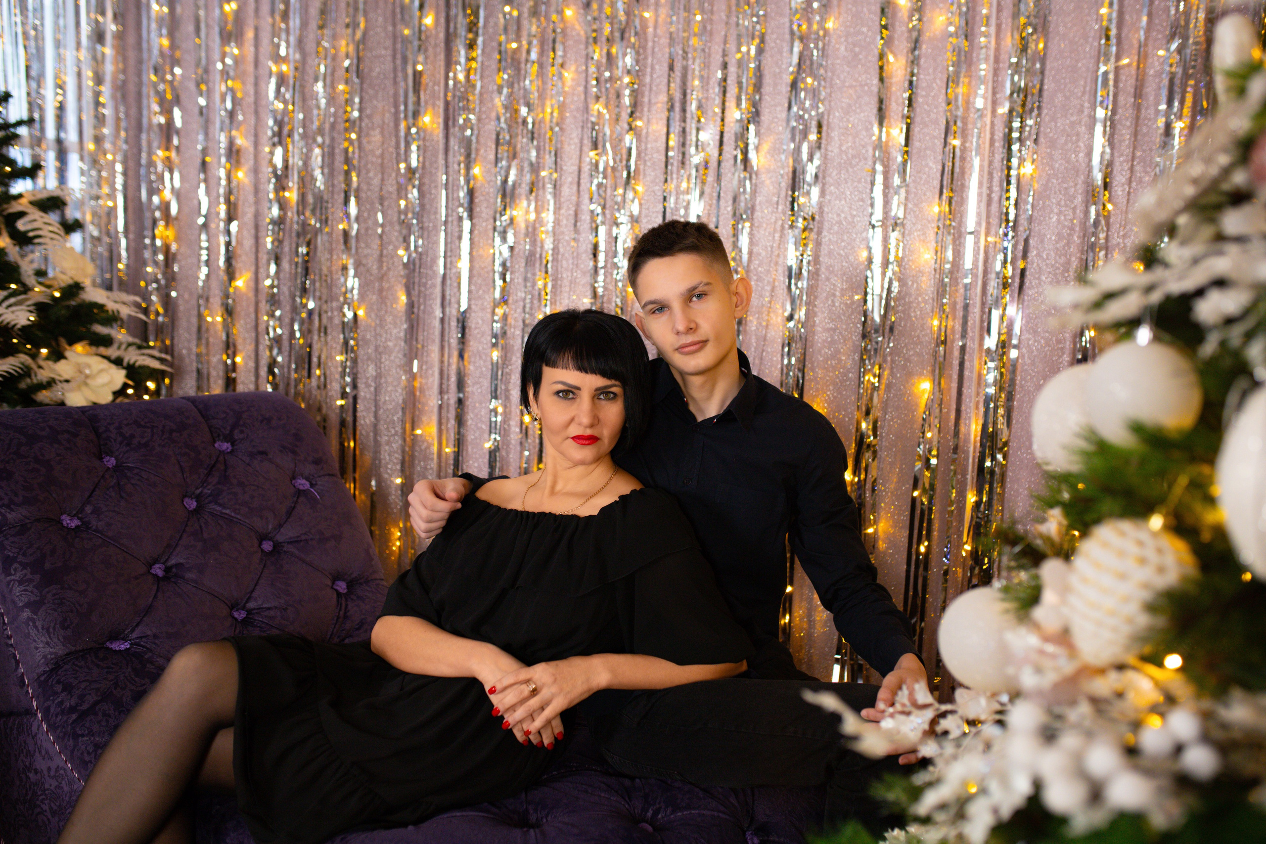 Семейная новогодняя фотосессия. Свадебный и семейный фотограф Виолетта в Липецке