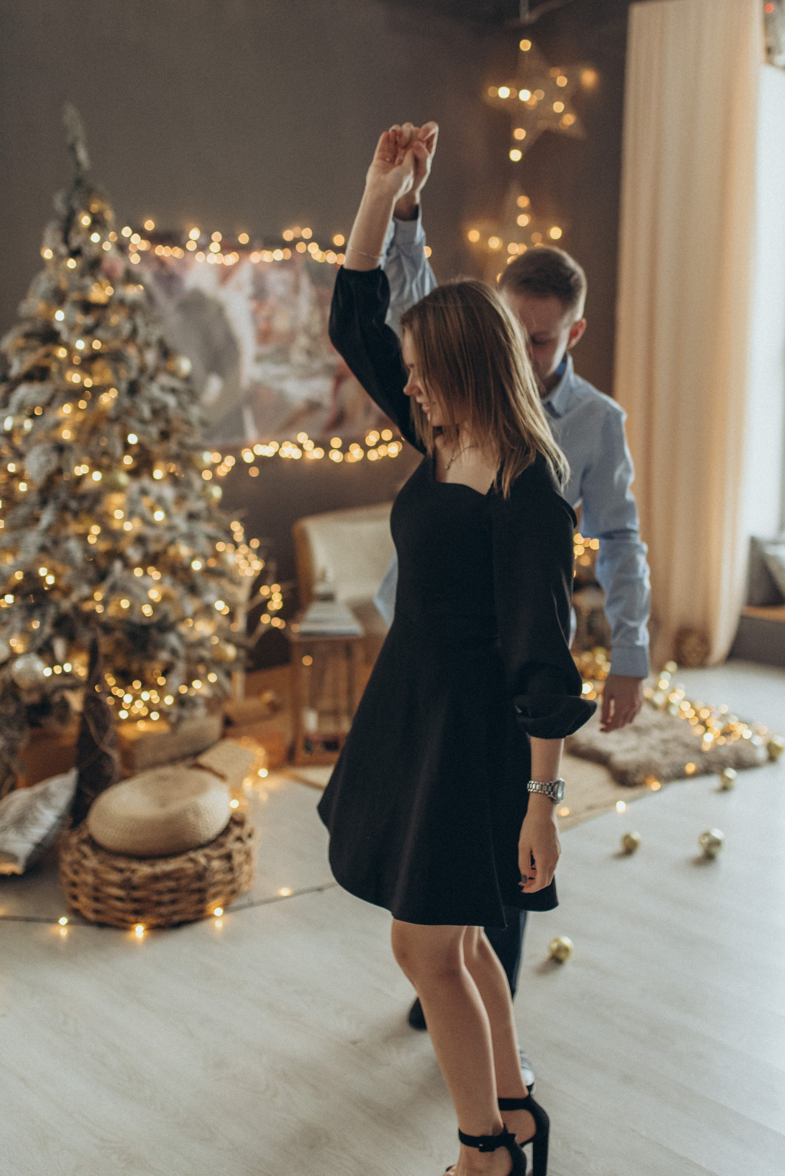 Новогодняя lovestory. Семейный фотограф в Москве Екатерина Север