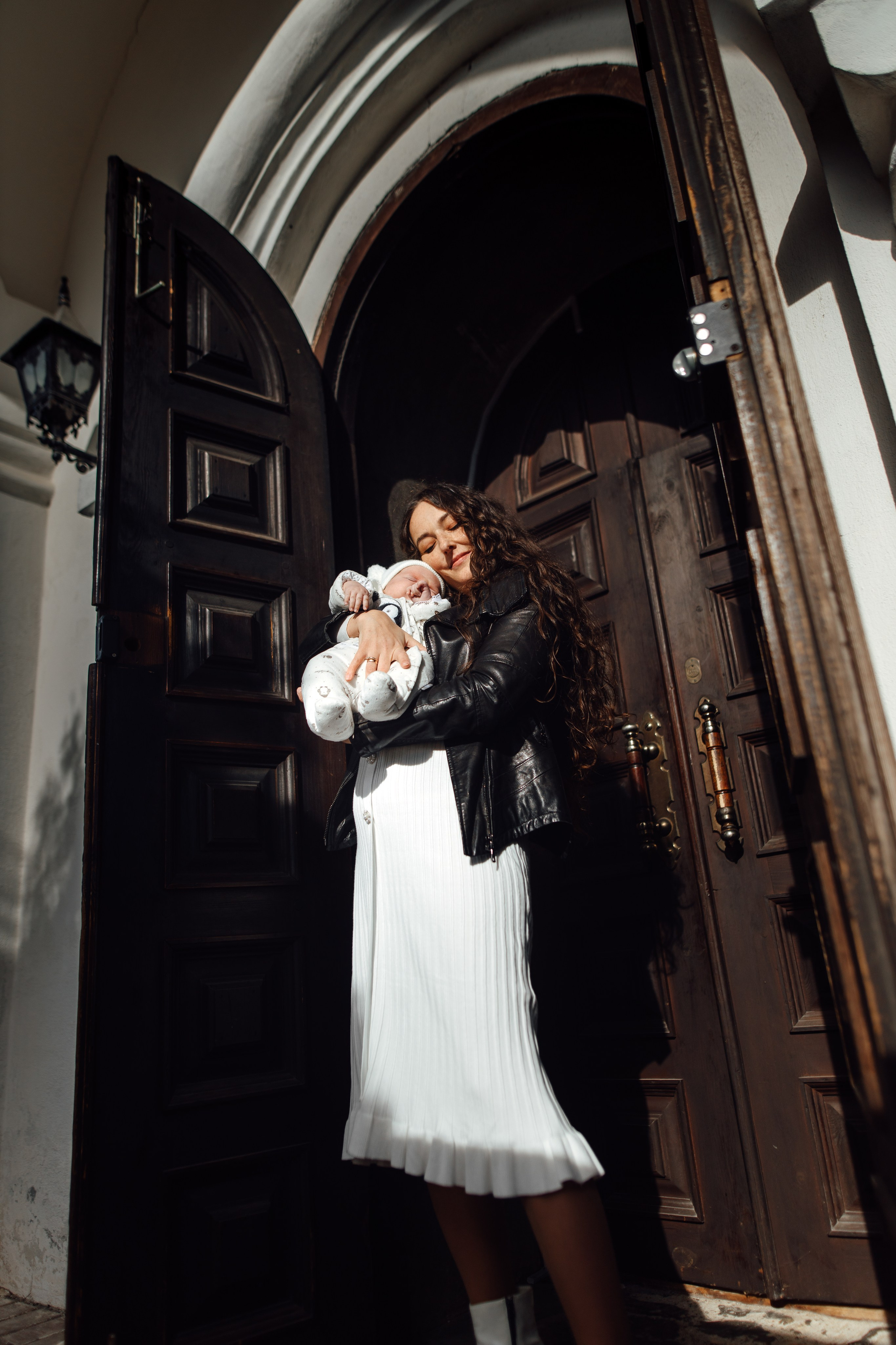 Крещение Тимура храм иконы Всех Скорбящих Радость, октябрь 2024