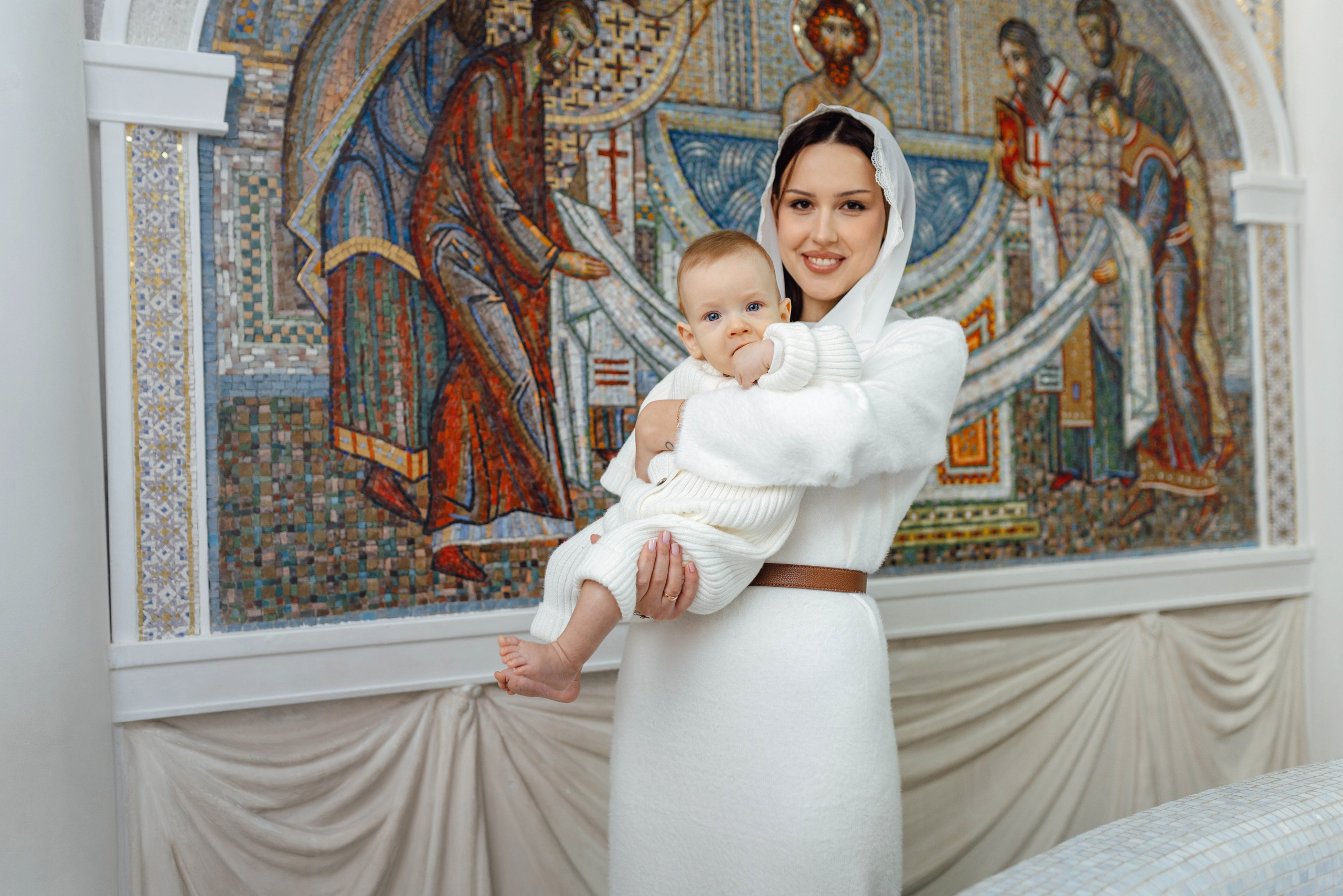 Крещение Демида, храм Святой Троицы, декабрь 2025