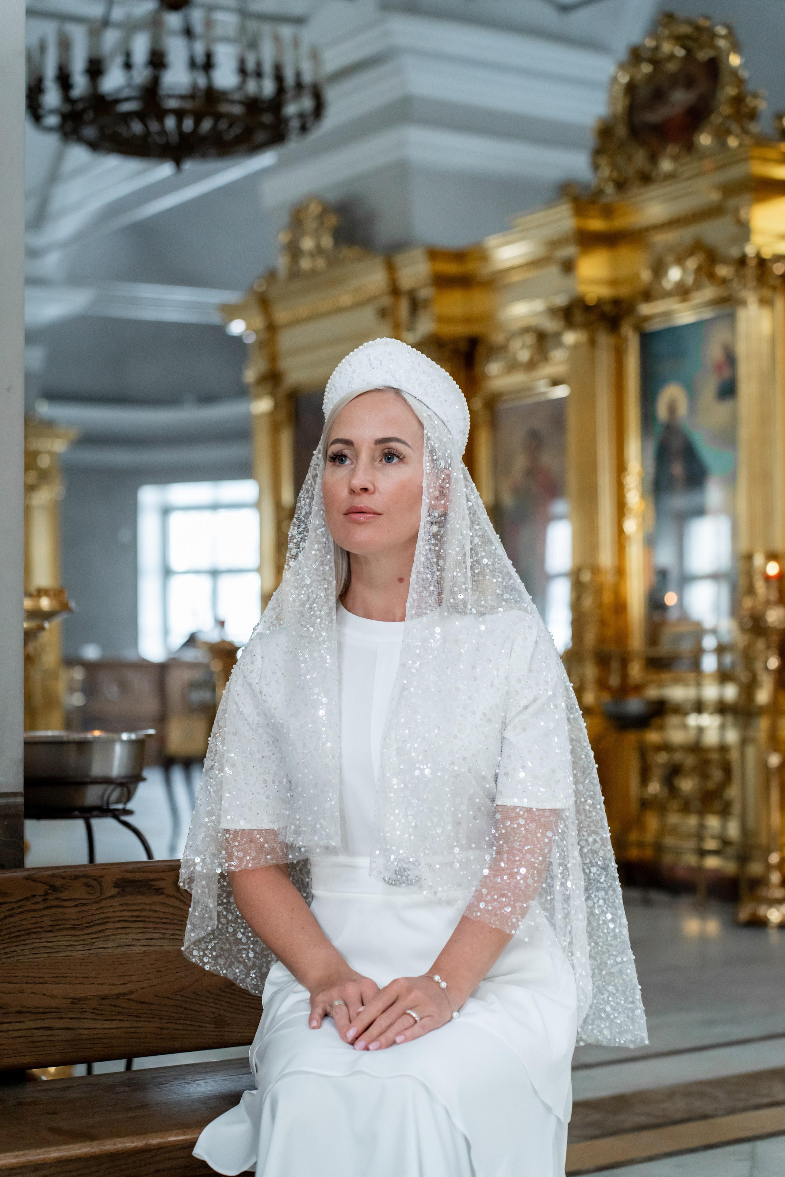 Покровы в храм. Фотограф на Крещение Тула и Венчание в Туле, детский и семейный фотограф