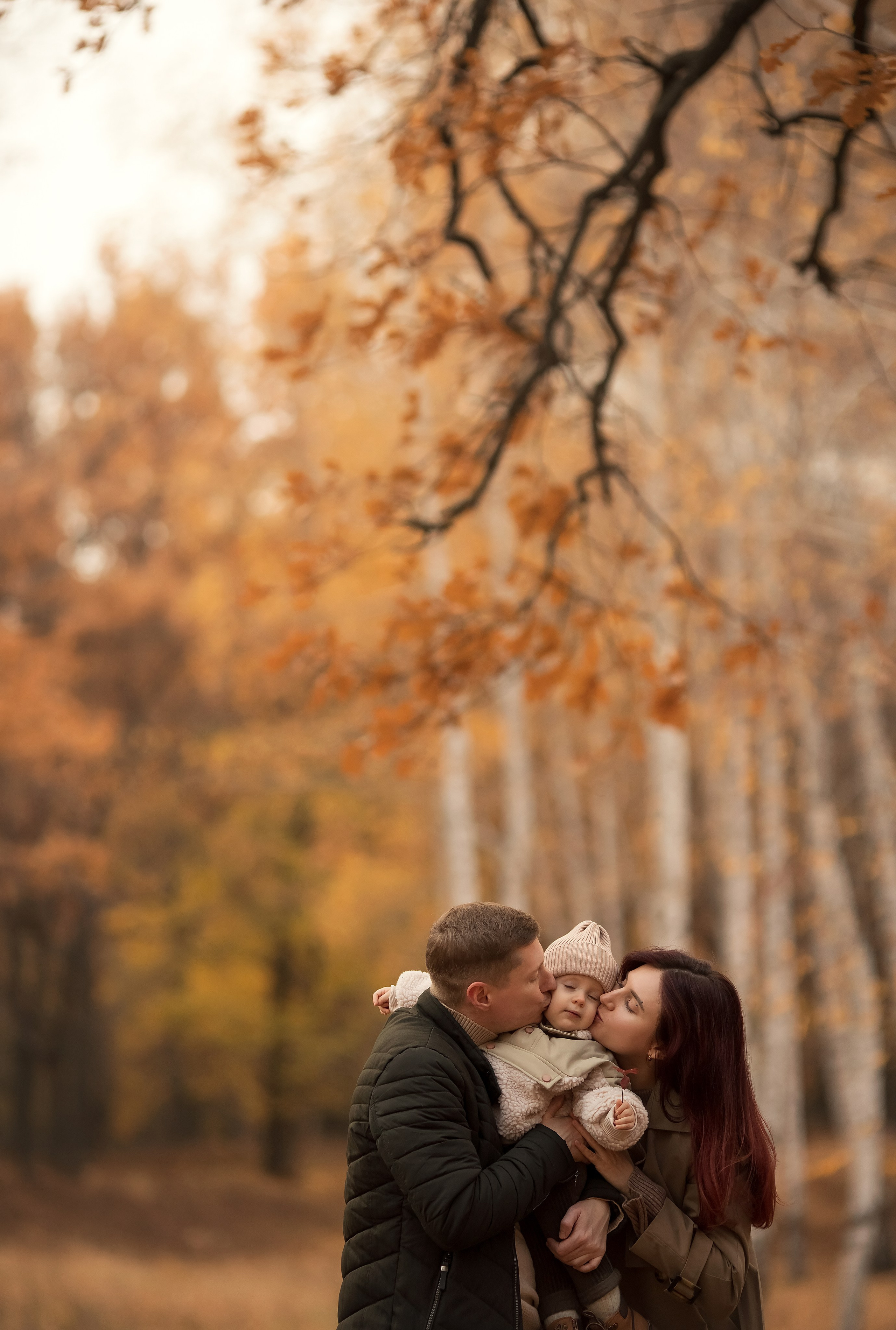 Осень в лесу. Семейный и детский фотограф в Саратове Полина Коткина