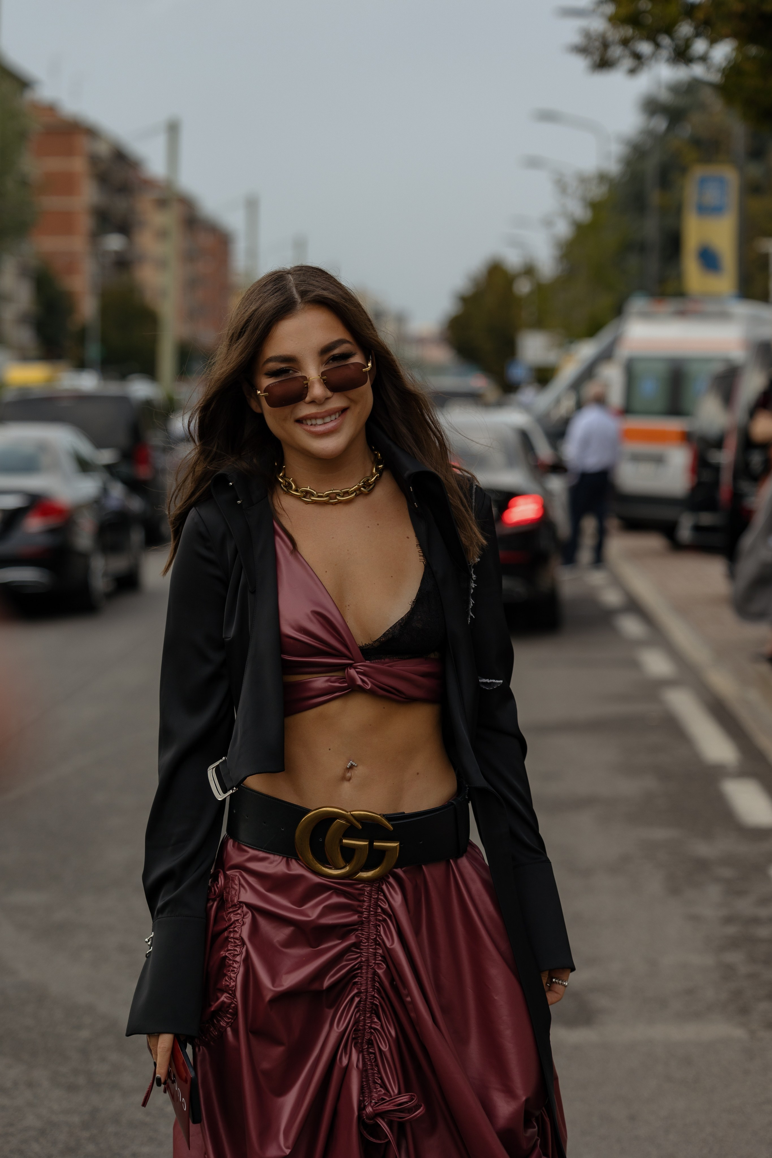 MFW SPRING/SUMMER 2024 GUCCI. Photographer in Milan Ivan Goncharov