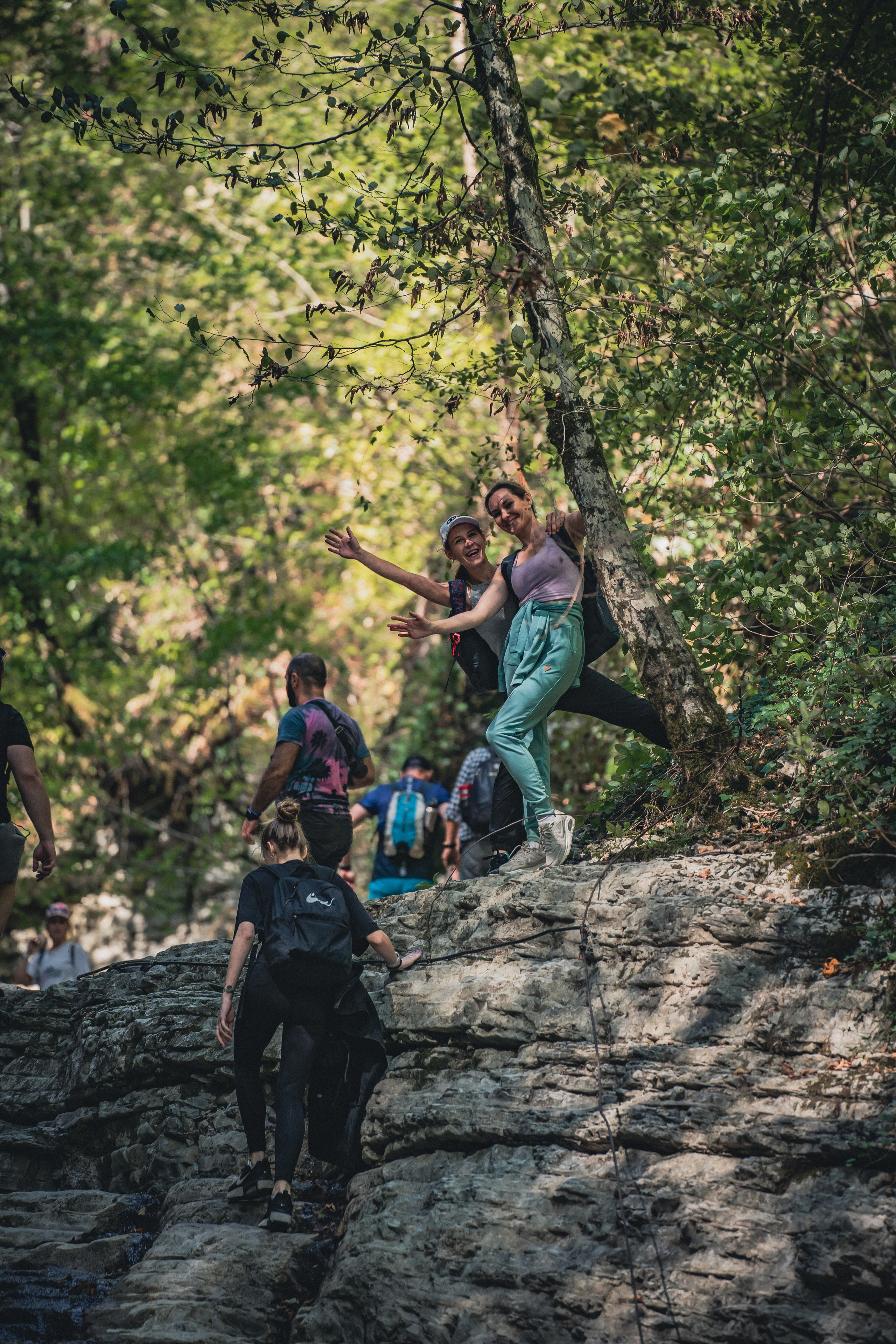 Поход на Полковничьи водопады АСК 26.09.23. Репортажный фотограф в Краснодаре Рындин Дмитрий