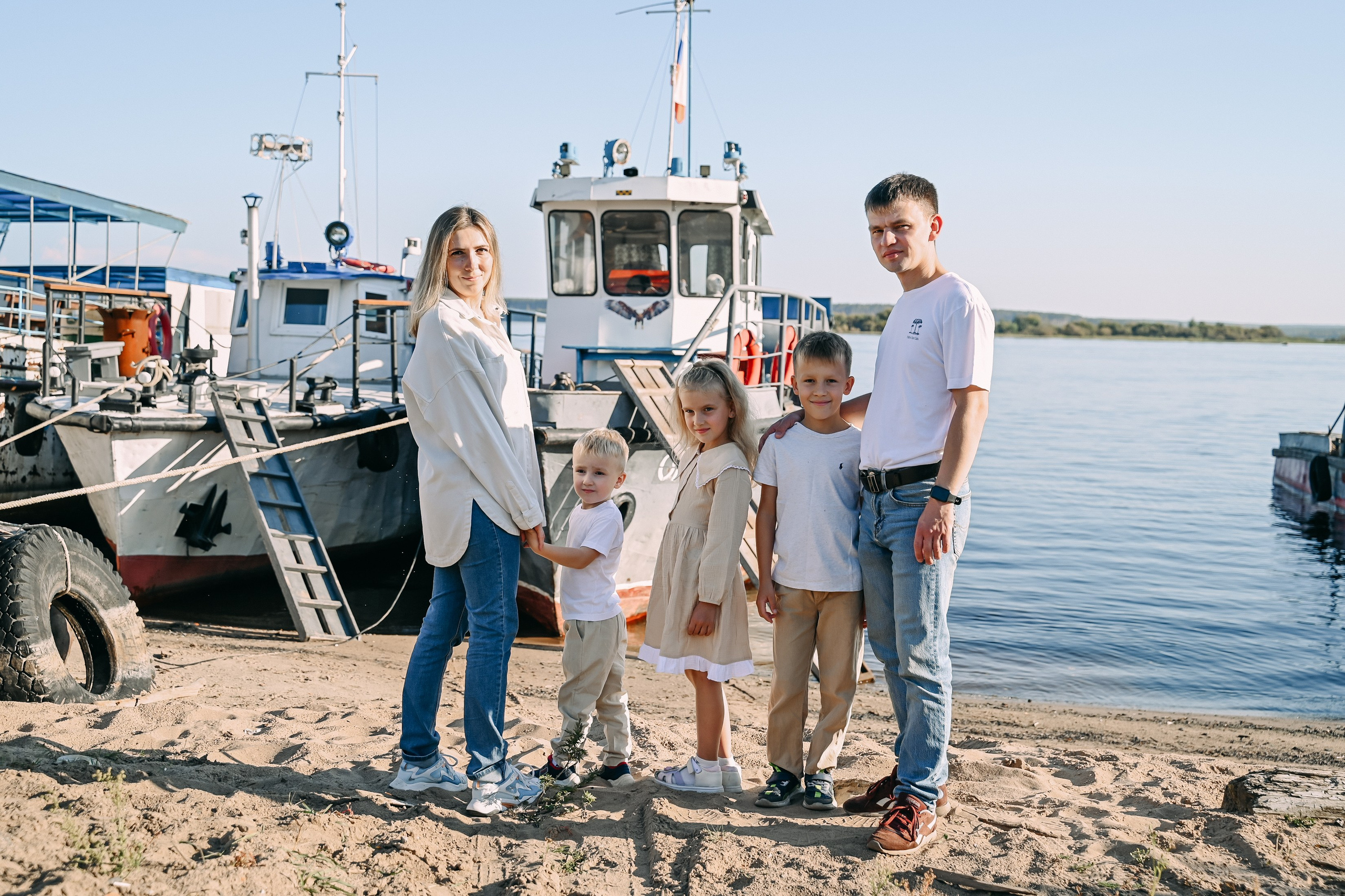 На берегу. Детский и семейный фотограф