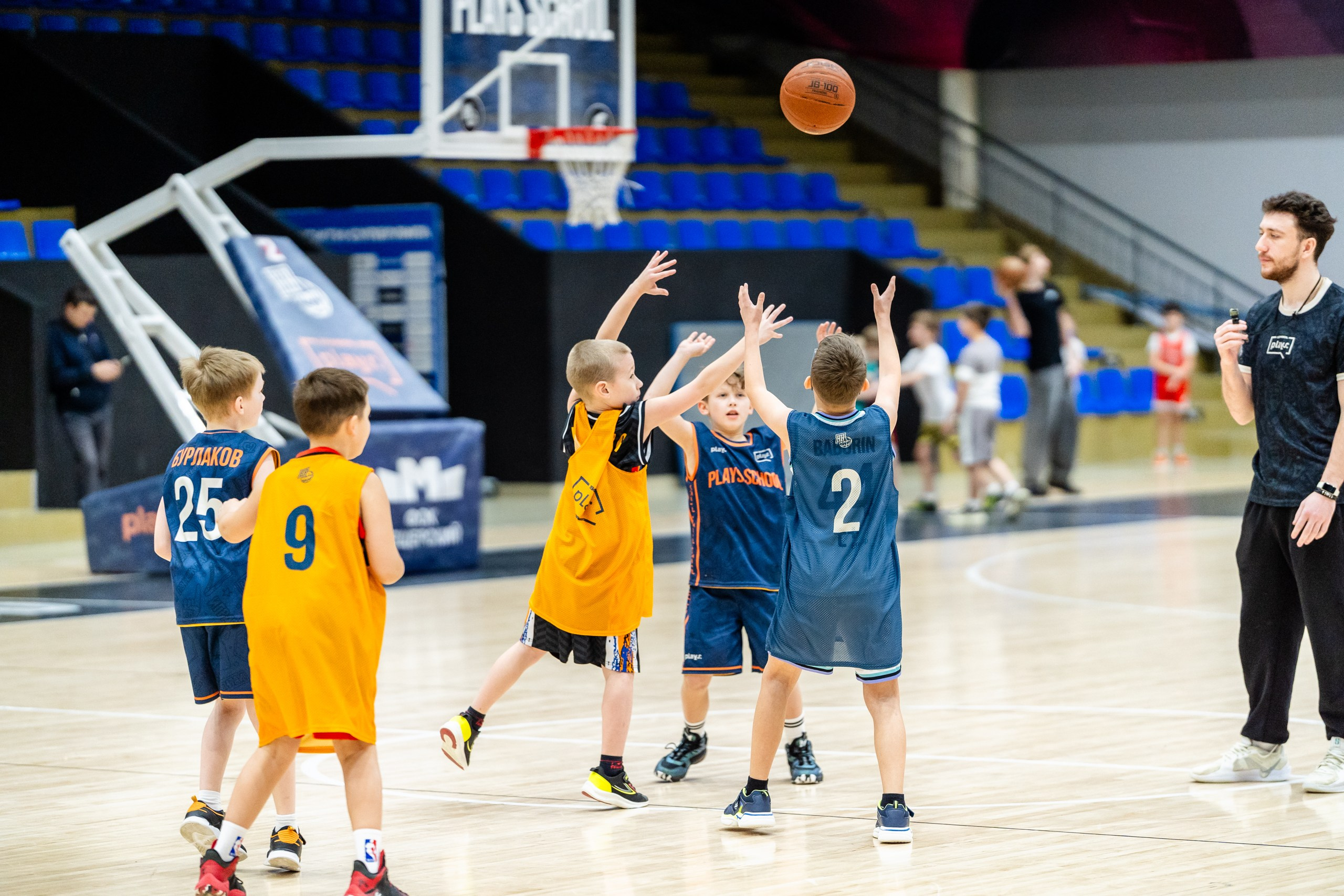 Школа баскетбола. Репортажный и портретный фотограф в Нижнем Новгороде Максим Горшков