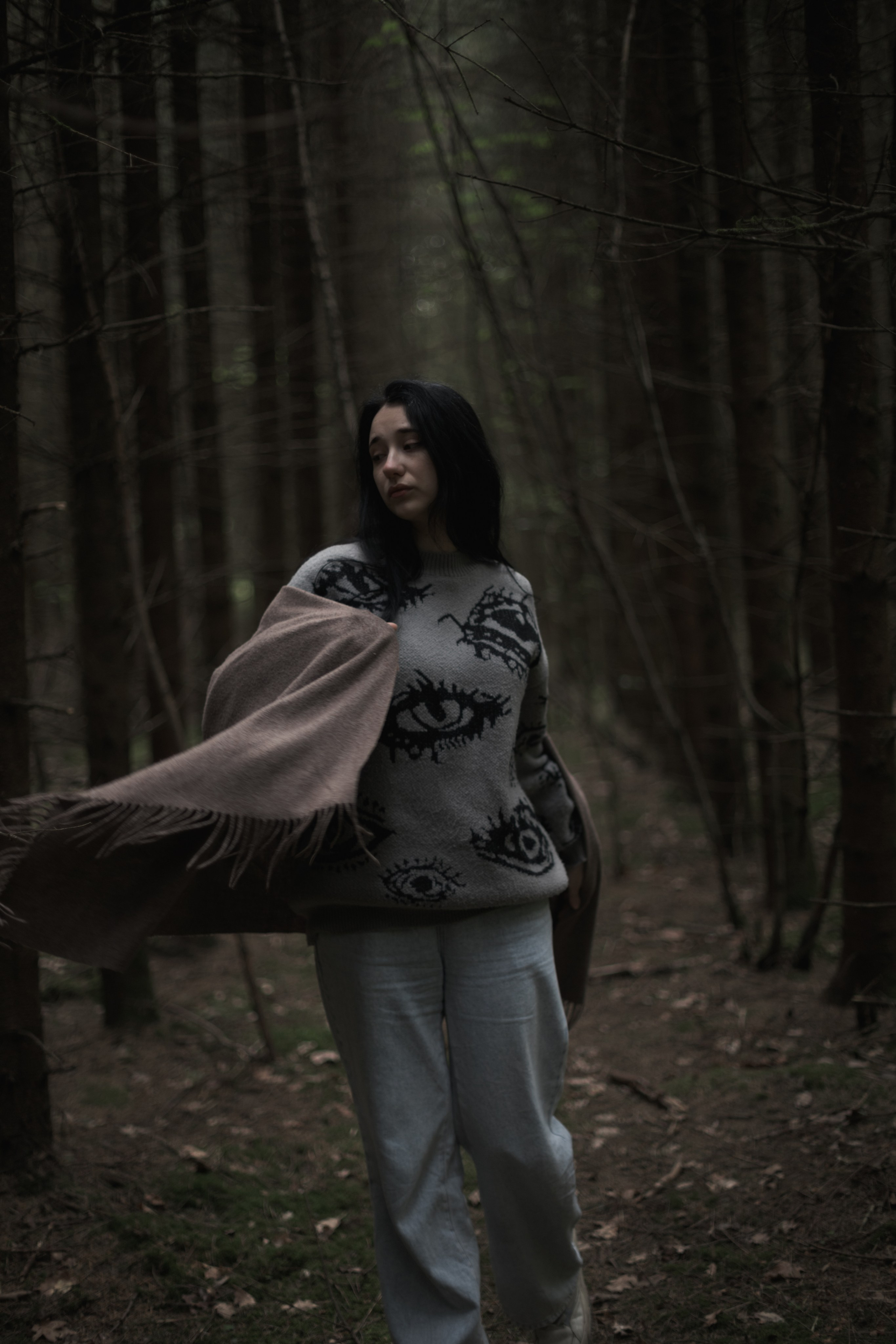 Полина Л — (Лесной массив). — Digital Noise —