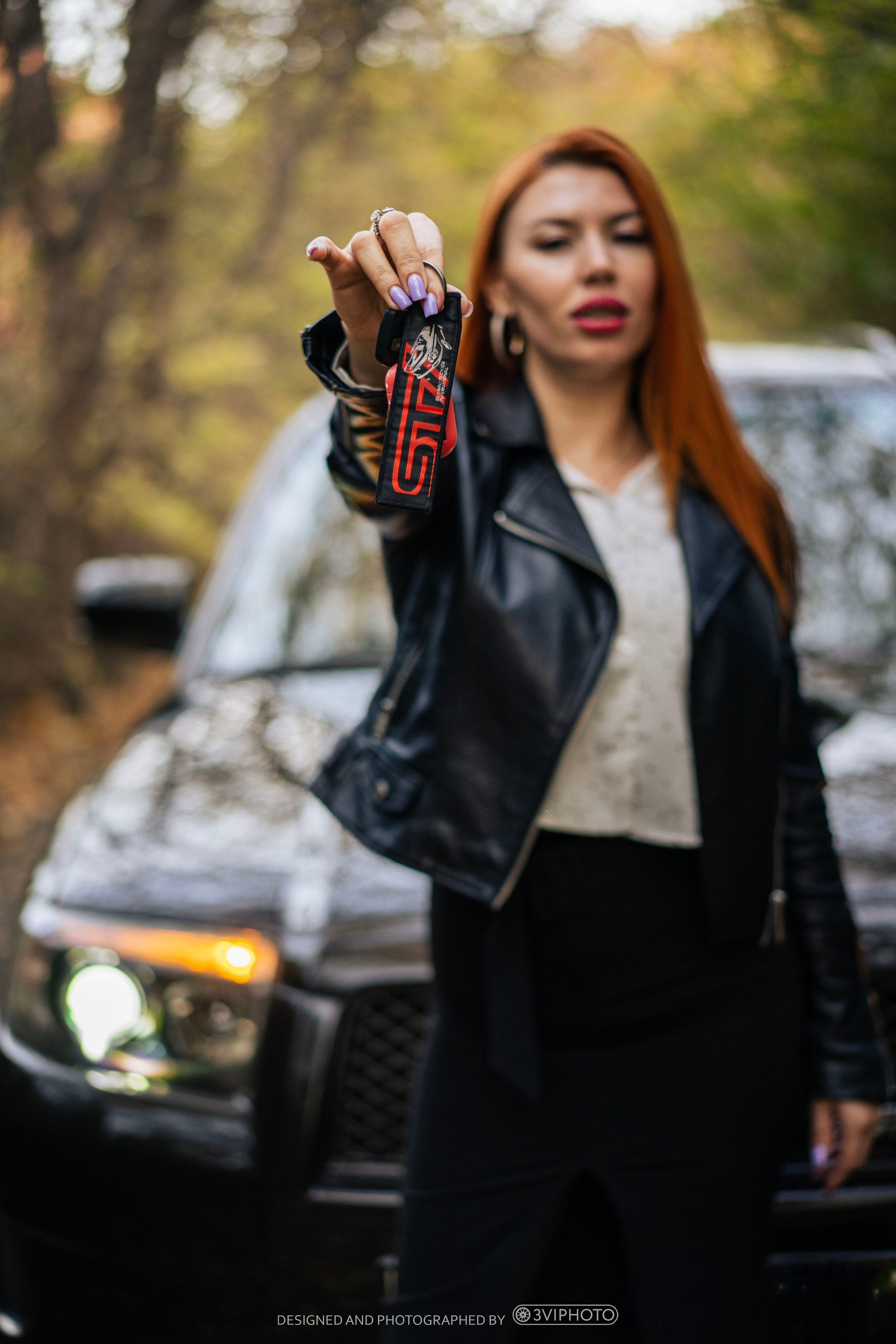 Subaru Forester and Elena. Автомобильный фотограф 3VIPHOTO #Томск