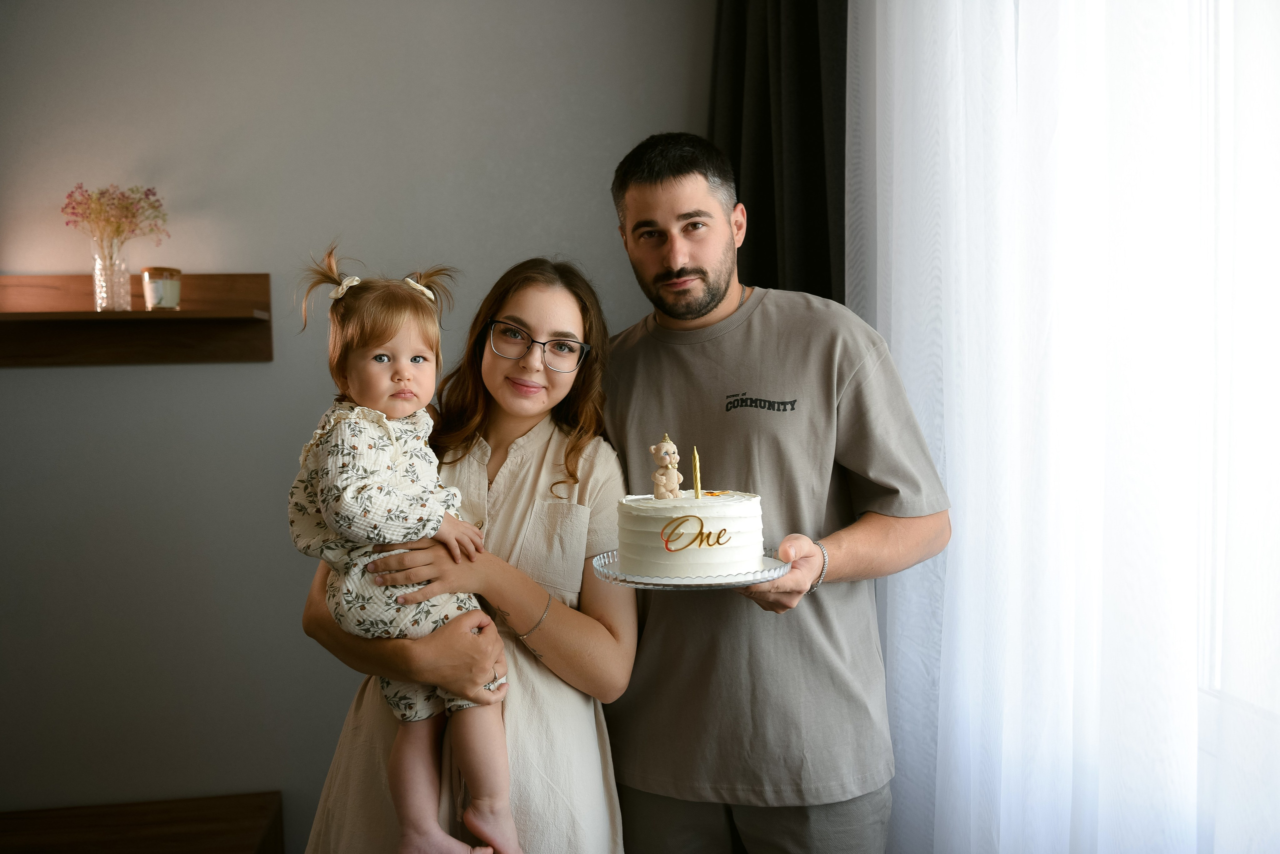 1 годик дома. Фотограф Анастасия Гурьянова в Тюмени и Ялуторовске