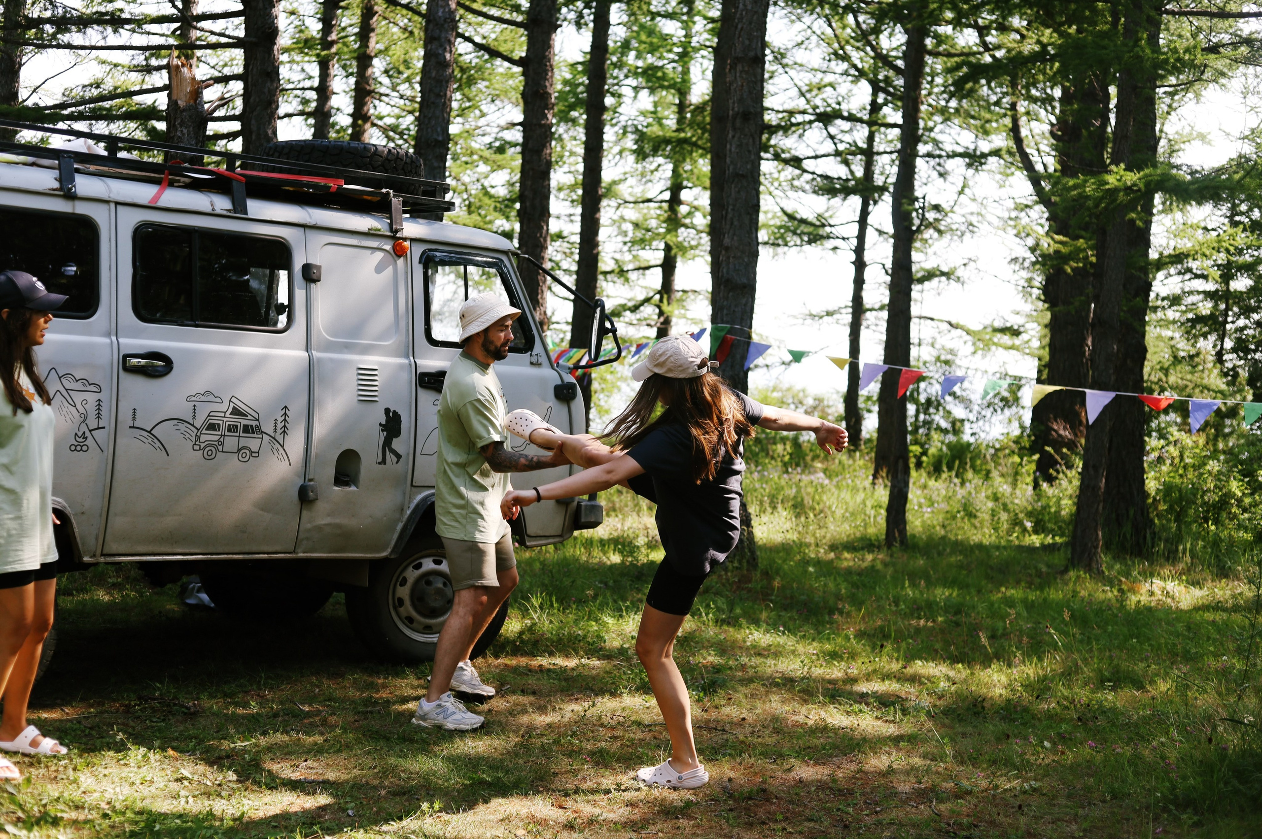 Лето 2024 / палатки. 1642 — первый лагерь для взрослых на Байкале