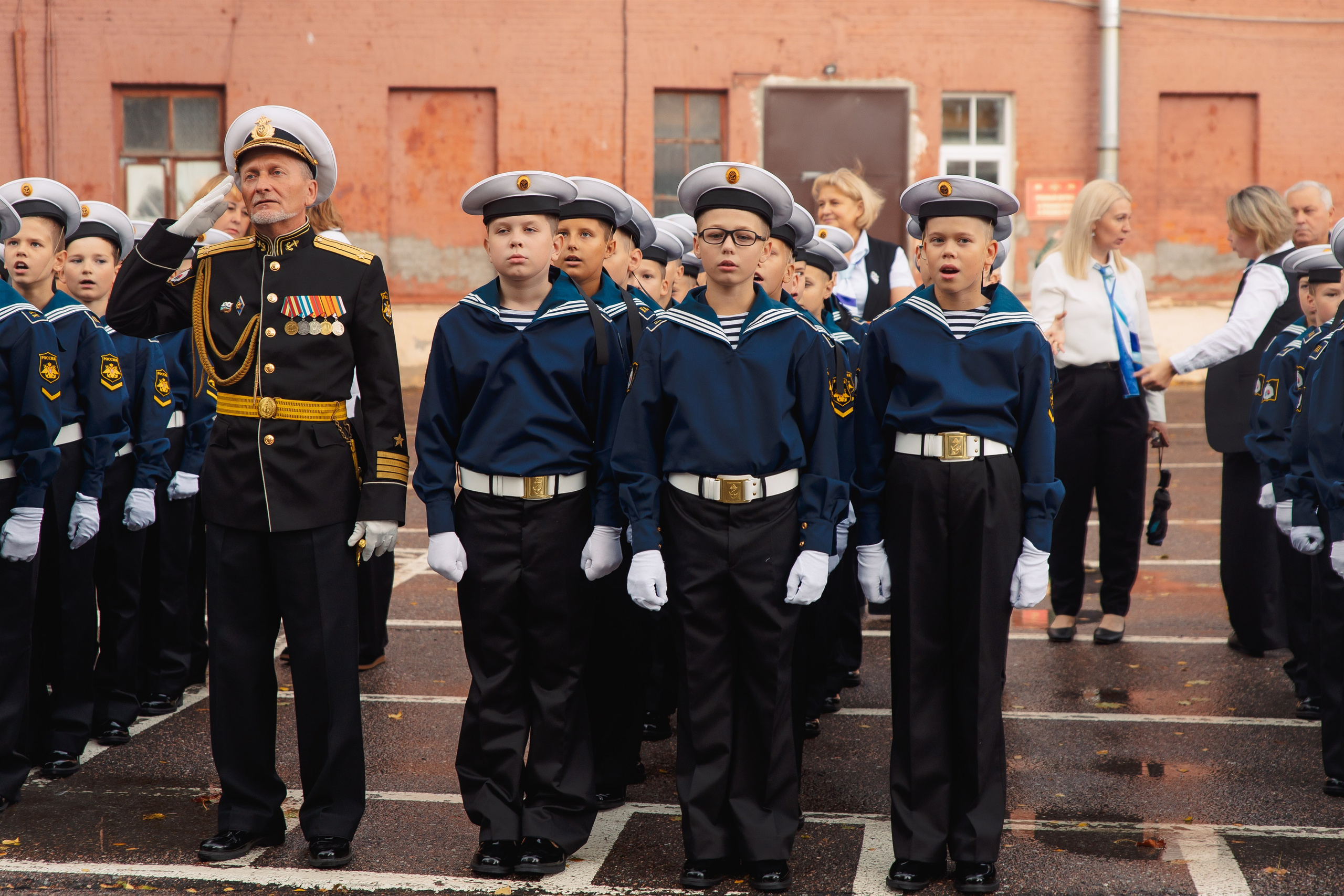 Кадетский корпус. Линейка. Фотограф в Кронштадте и Санкт-Петербурге Анастасия Коваленко
